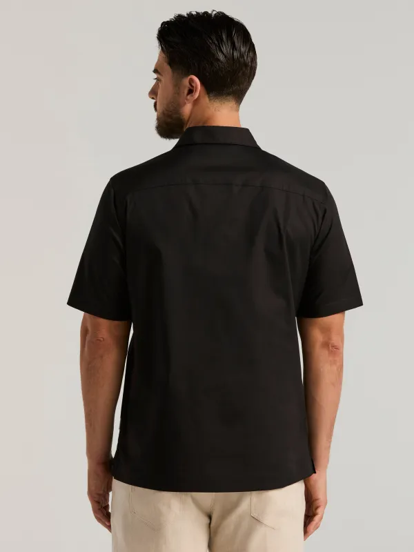 Camp Collar Guayabera Shirt made by Cubavera