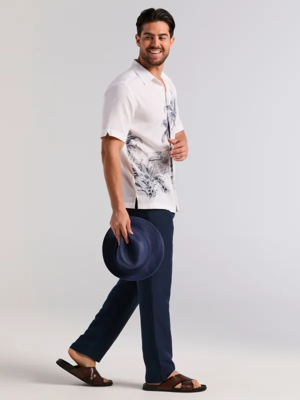 Island Scenic Print Shirt made by Cubavera