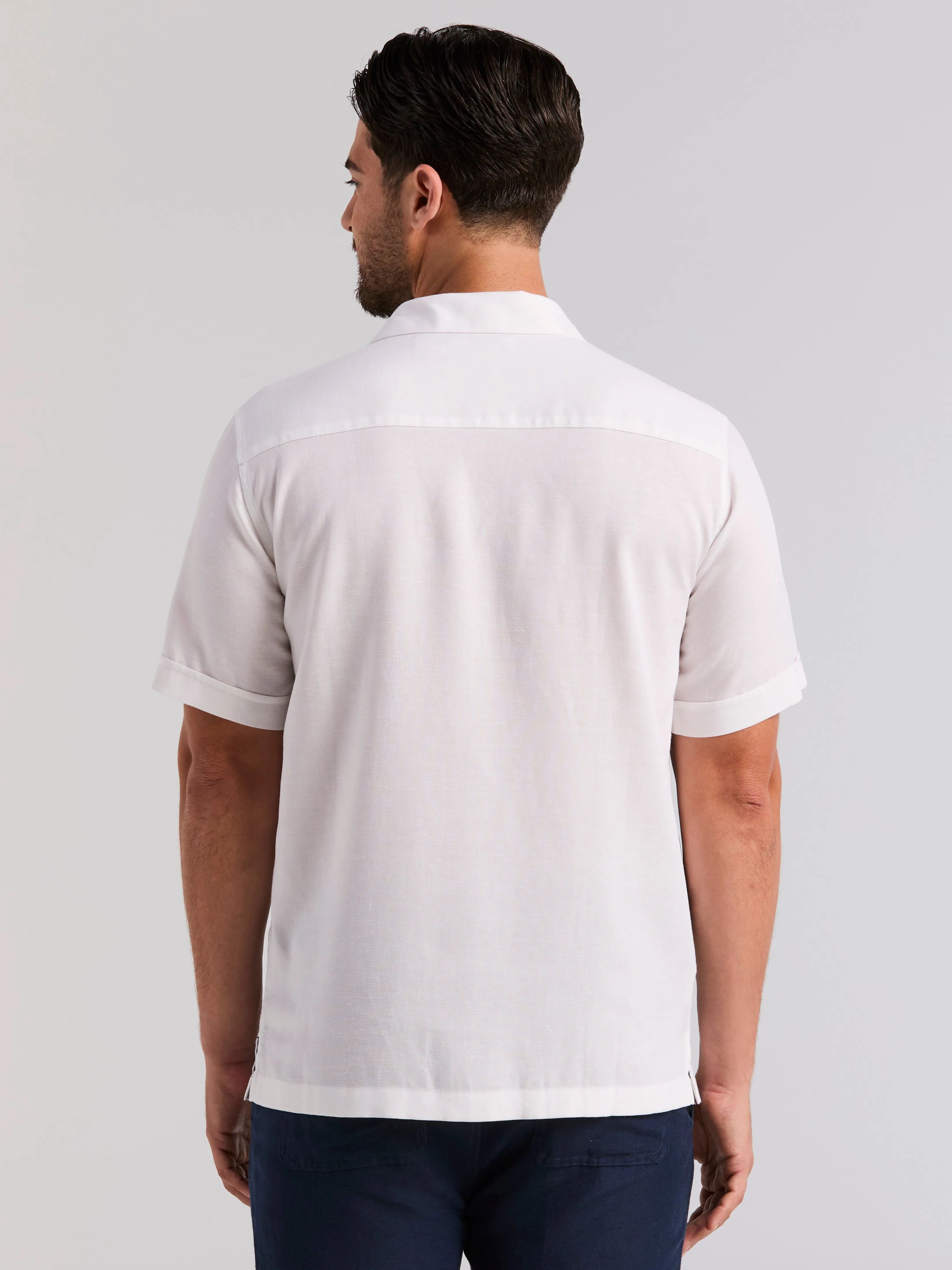 Island Scenic Print Shirt sold by Perry Ellis product image thumbnail 2
