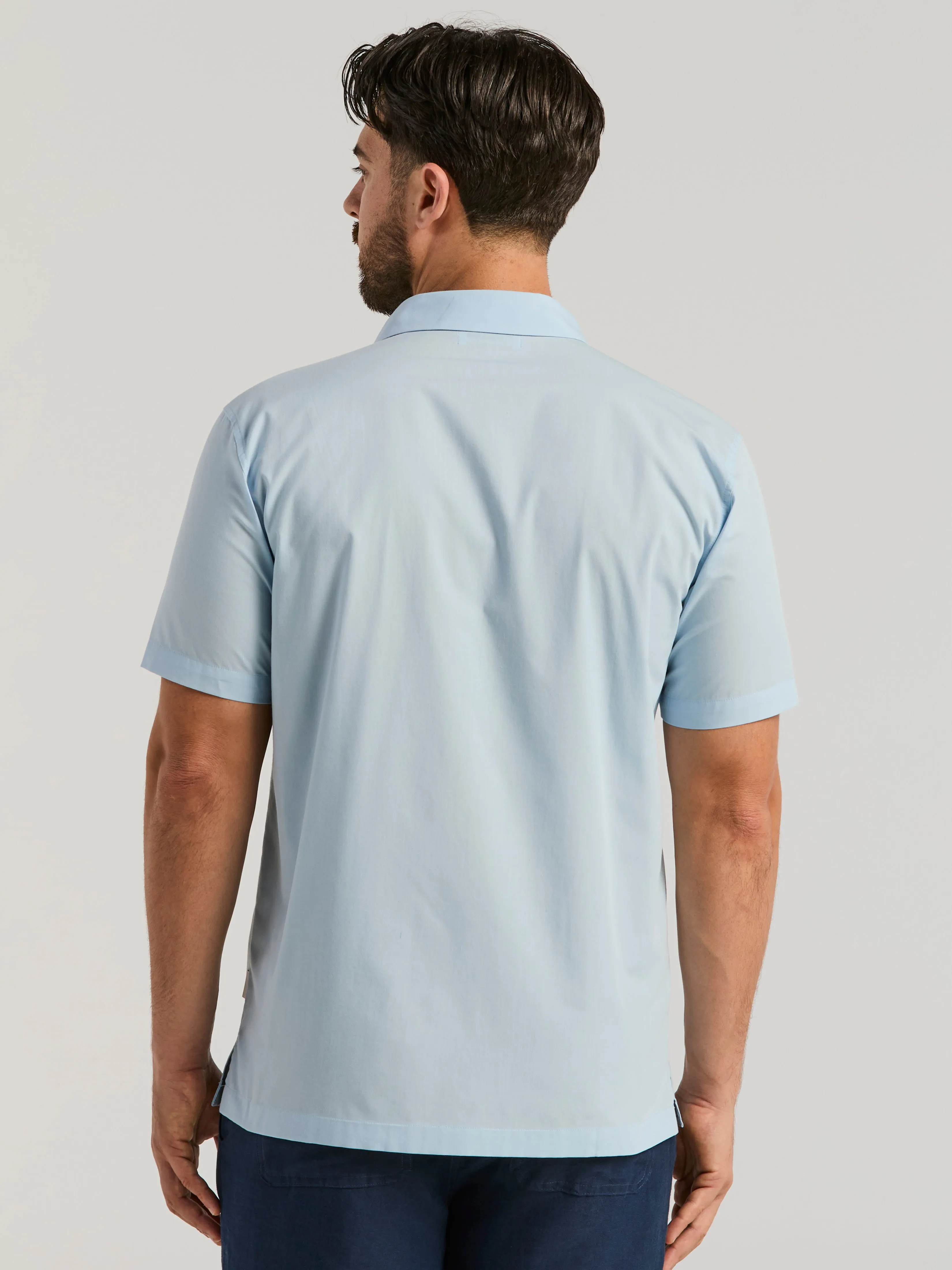 Four Pocket Guayabera Shirt sold by Perry Ellis product image thumbnail 3