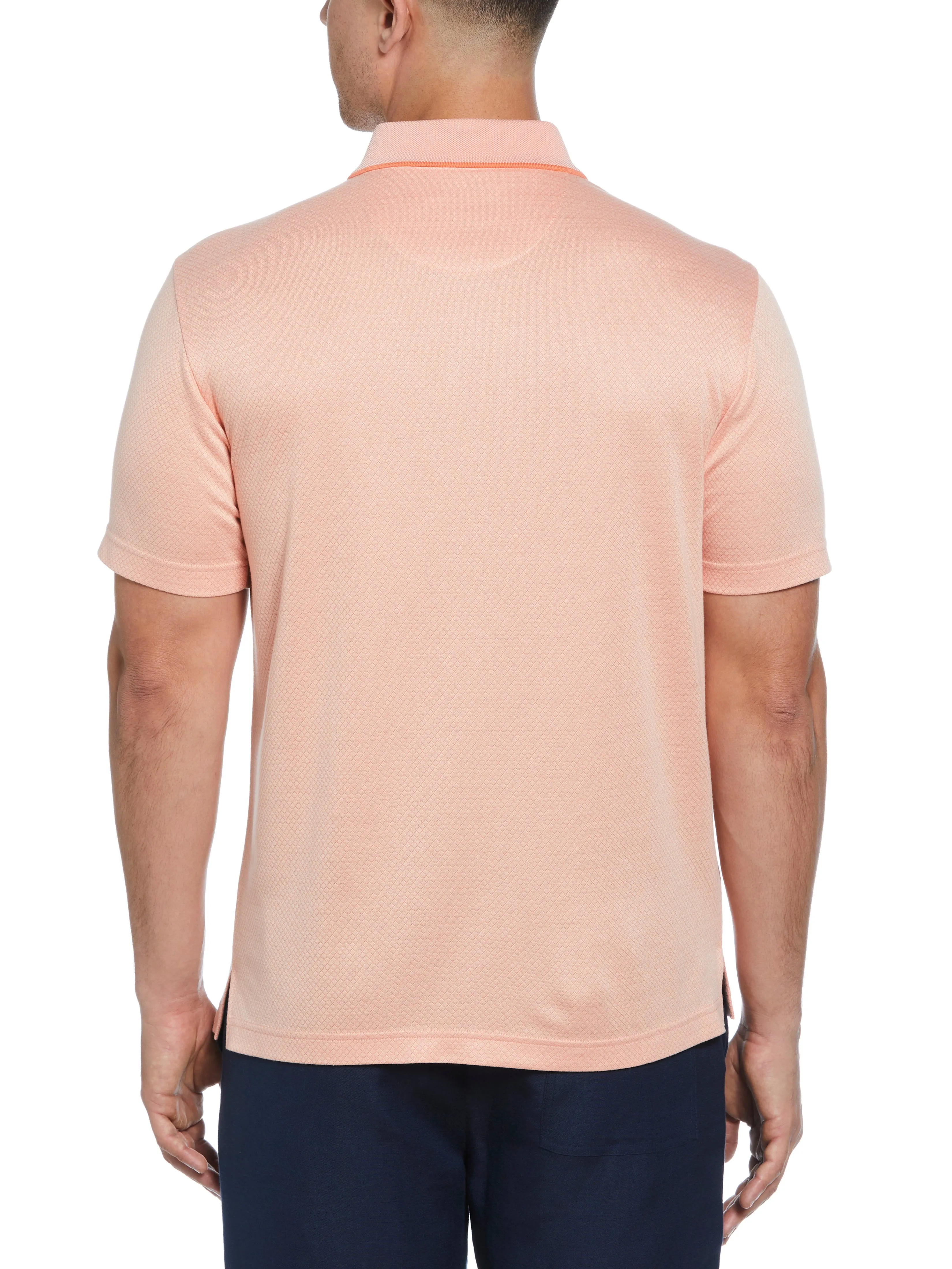 Diamond Jacquard Polo Shirt sold by Perry Ellis product image thumbnail 2
