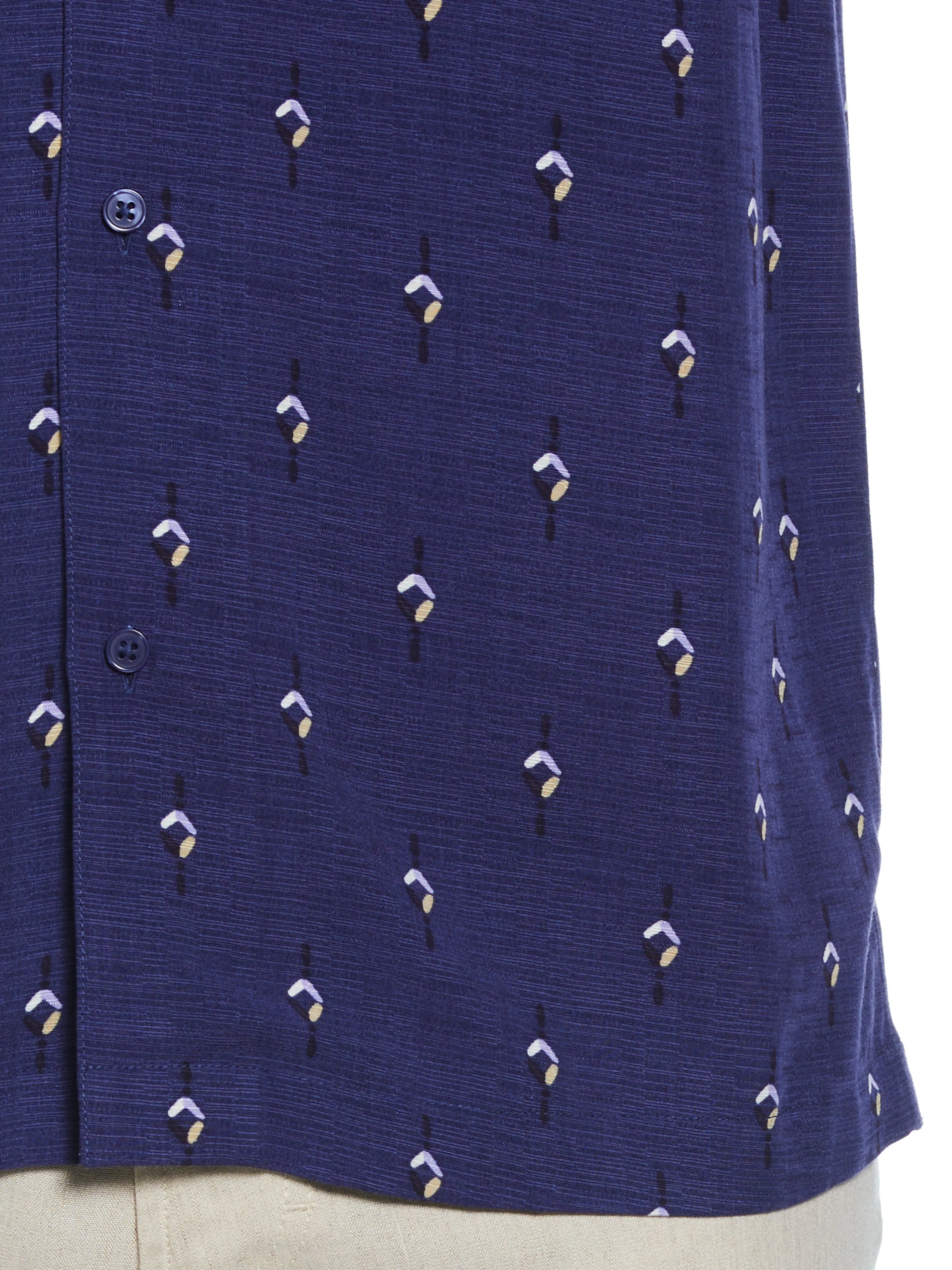 Retro Geometric Print Shirt sold by Perry Ellis product image thumbnail 2