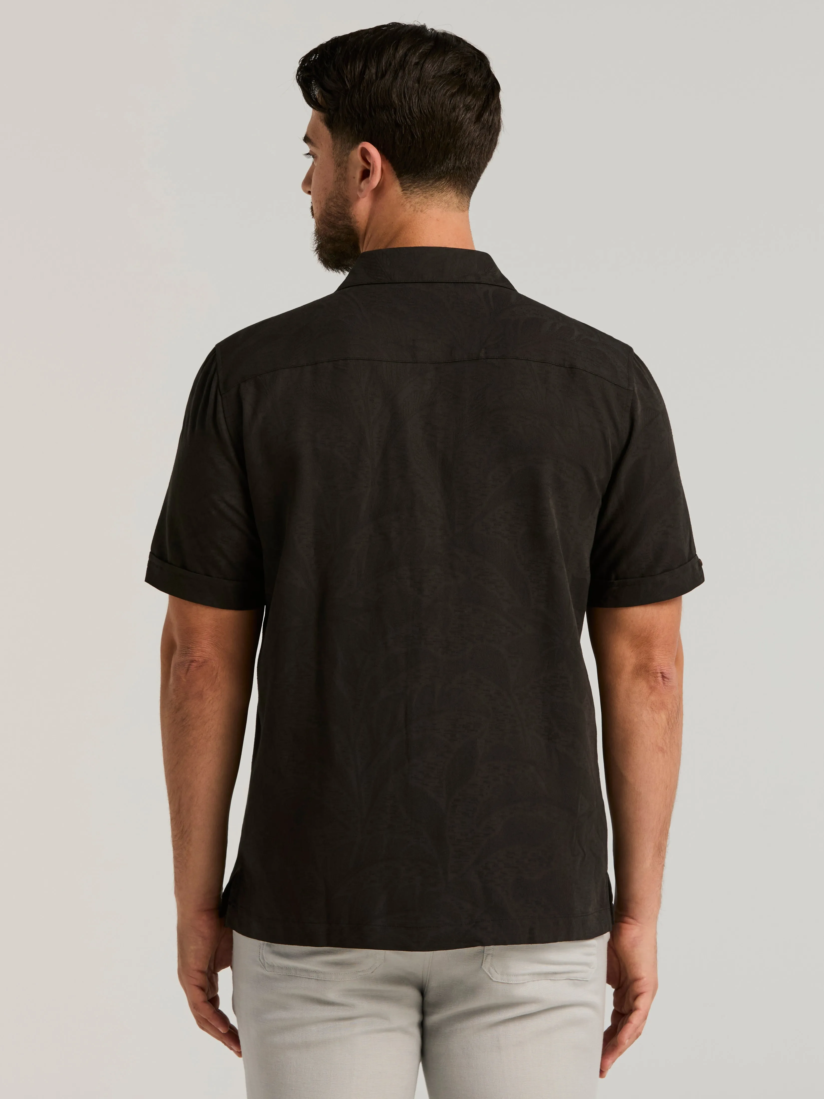 Palm Print Shirt sold by Perry Ellis product image thumbnail 2