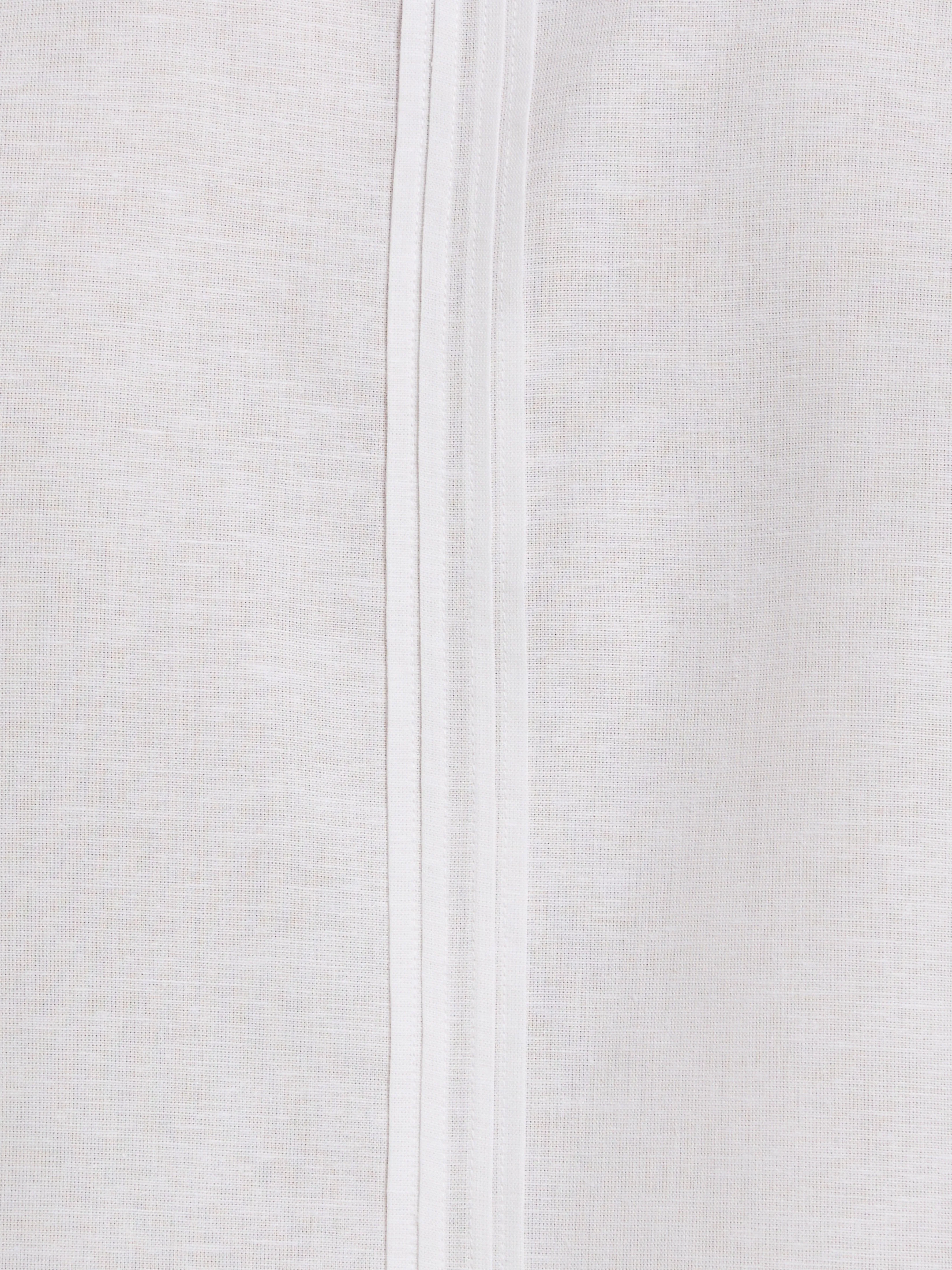 Linen Blend 4-Pocket Guayabera Shirt sold by Perry Ellis product image thumbnail 3
