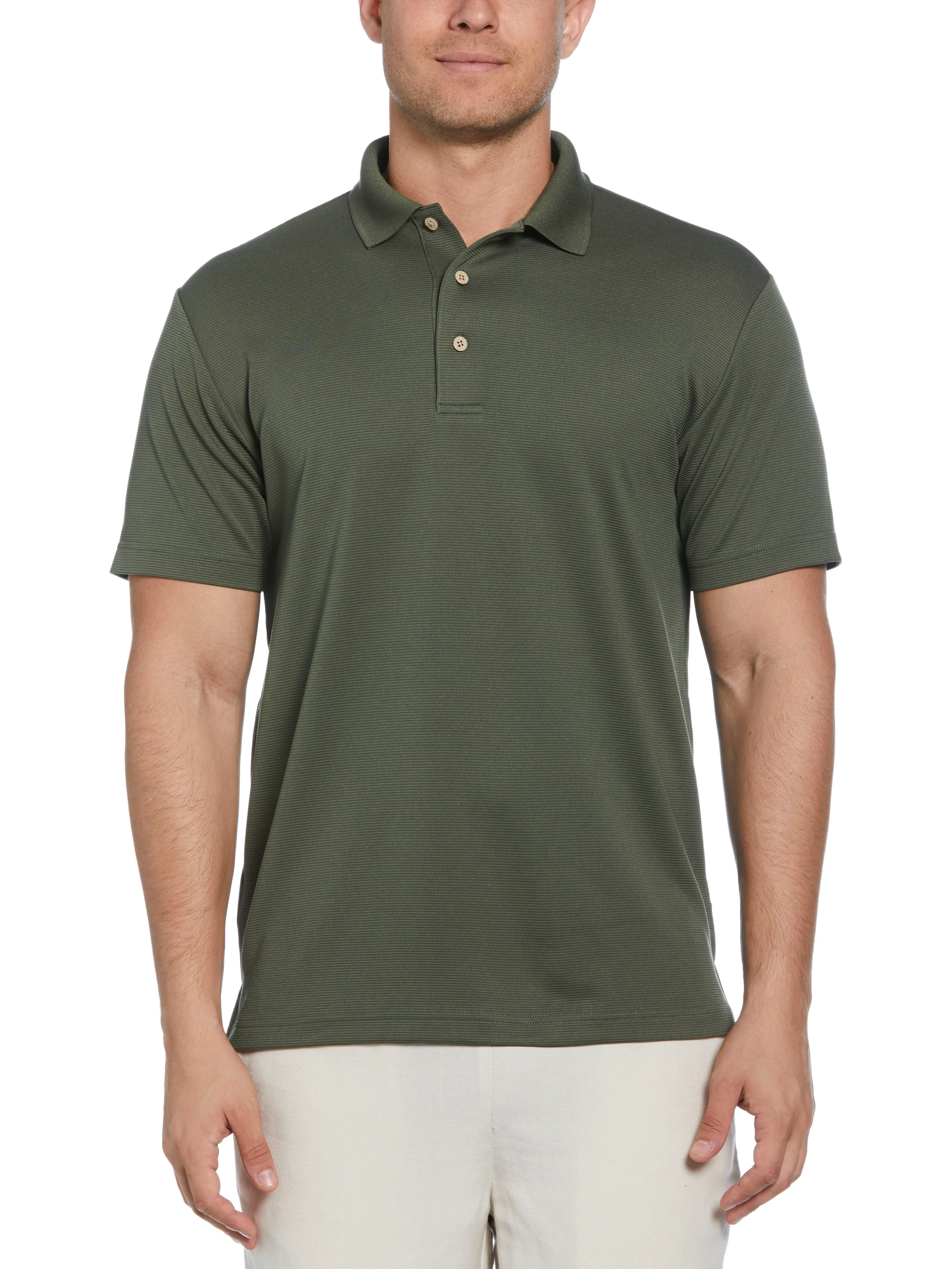 Wicking Ottoman Golf Polo Shirt sold by Perry Ellis product image thumbnail 5