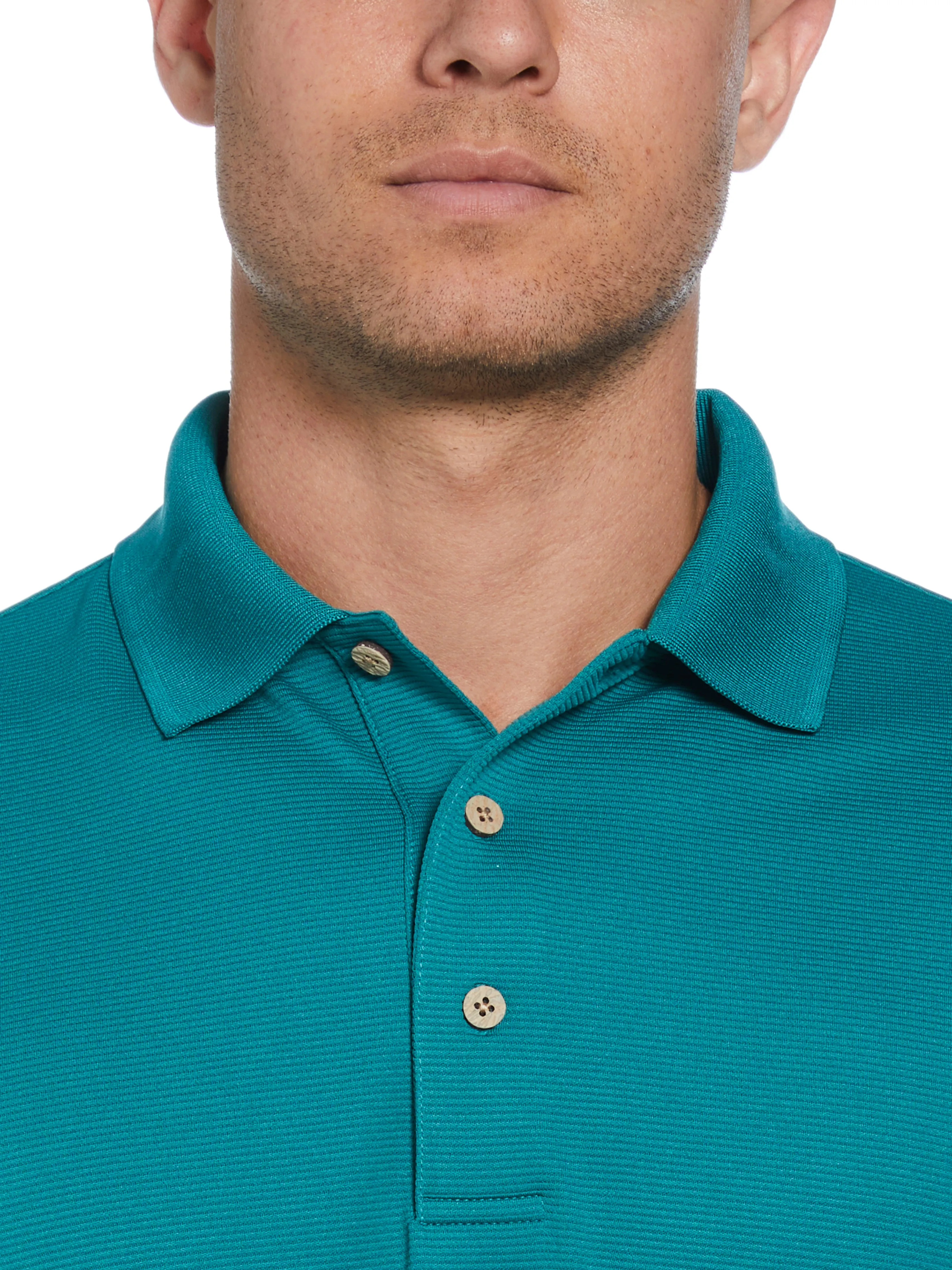 Wicking Ottoman Golf Polo Shirt sold by Perry Ellis product image thumbnail 4