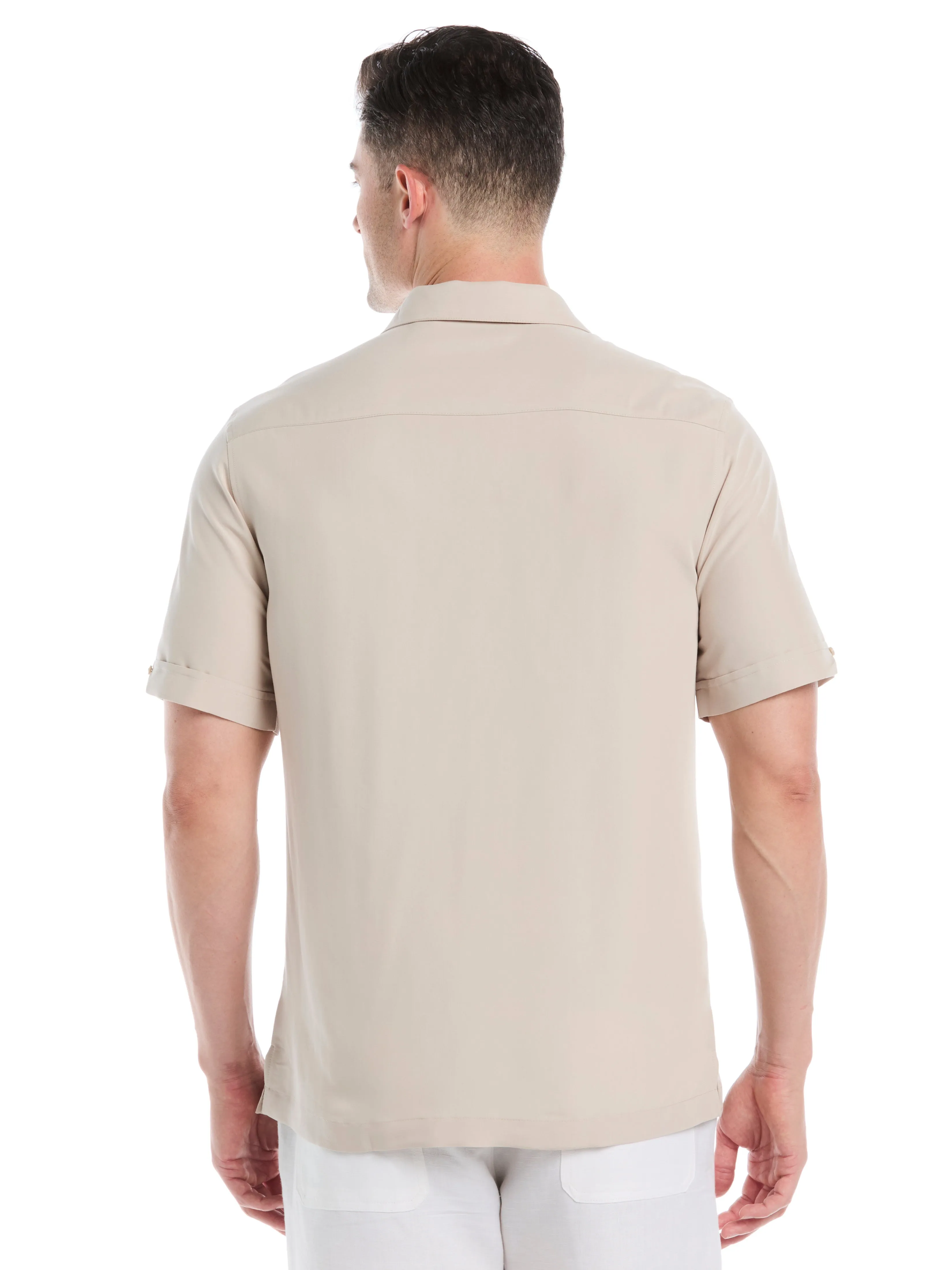 Color Block Panel Shirt sold by Perry Ellis product image thumbnail 5