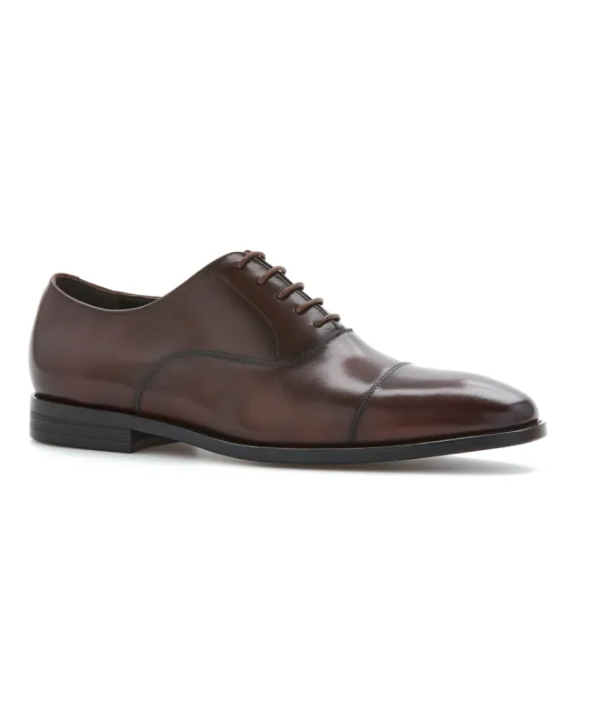 Genuine Leather Cap Toe Oxford sold by Perry Ellis