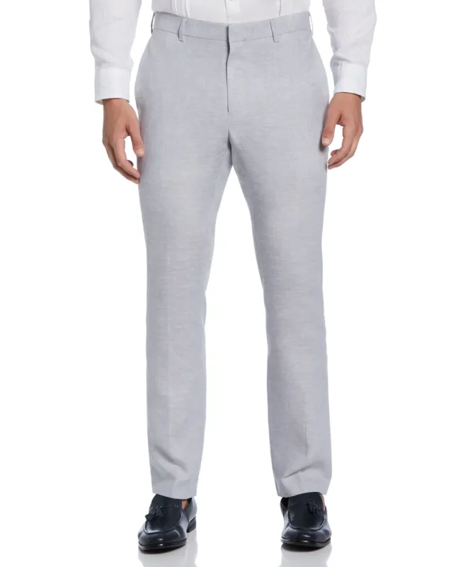 Cubavera™ Flat Front Delave Linen Pant sold by Perry Ellis