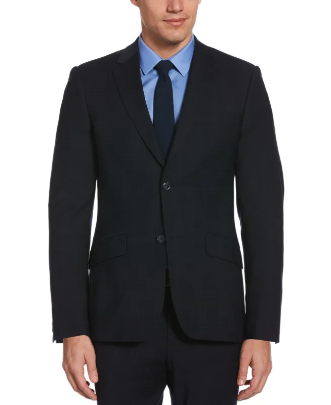 Slim Fit Wool Blend Plaid Stretch Suit Jacket sold by Perry Ellis