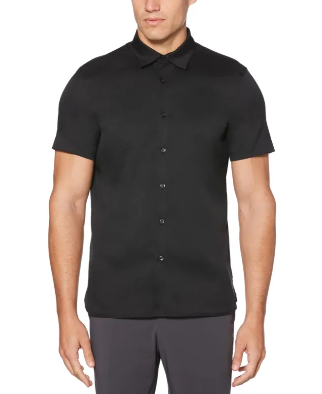 Total Stretch Slim Fit Solid Shirt sold by Perry Ellis
