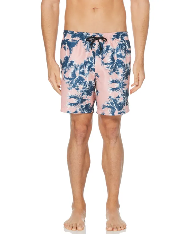 Palm Tree Print Swim Short sold by Perry Ellis