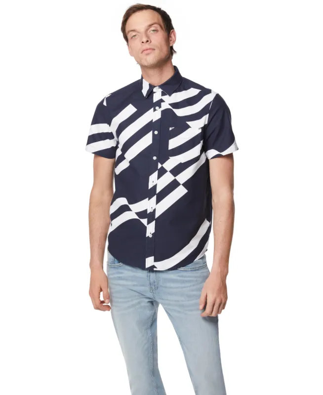 Flag Print Shirt sold by Perry Ellis