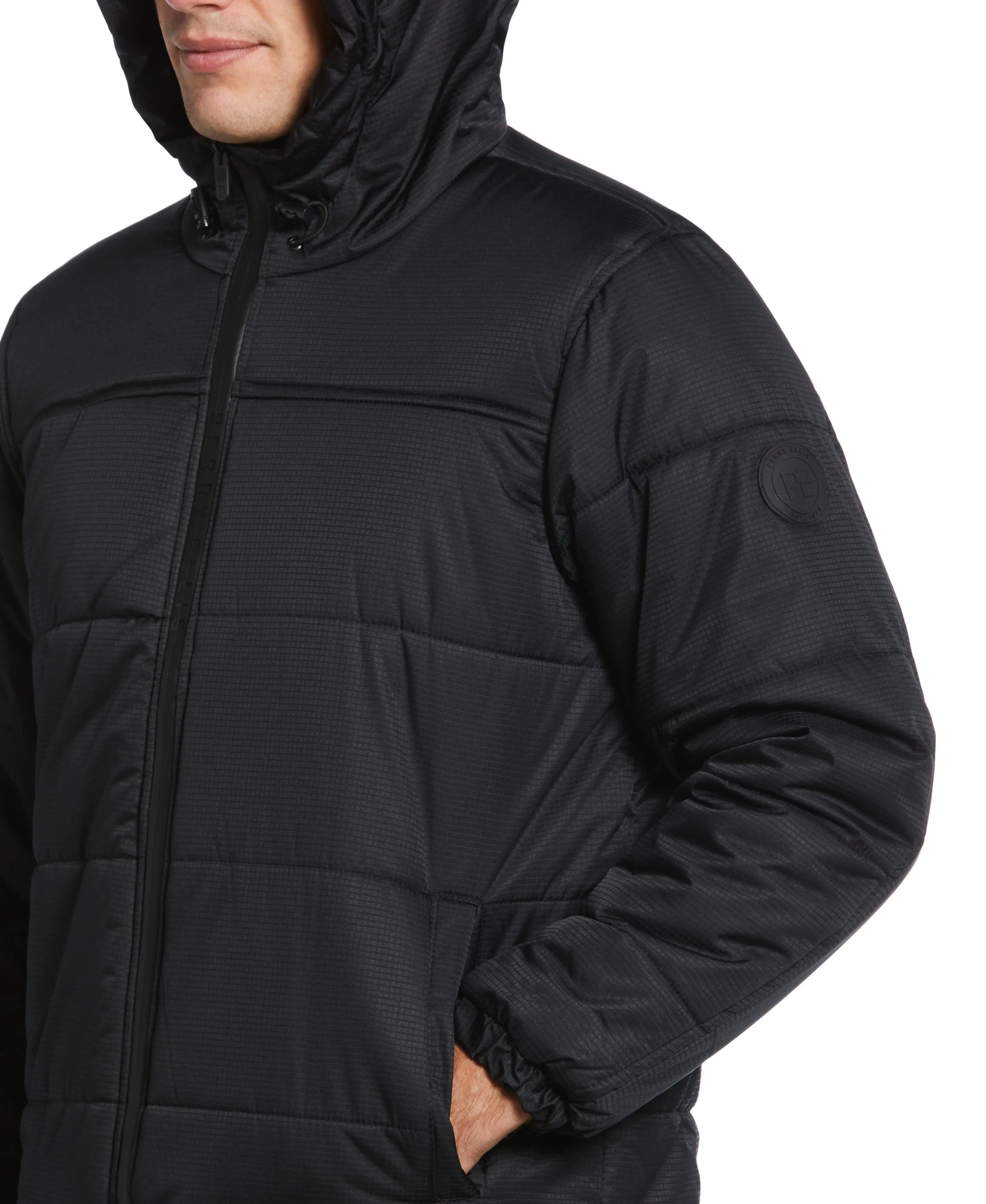 Ripstop Puffer Jacket sold by Perry Ellis product image thumbnail 3