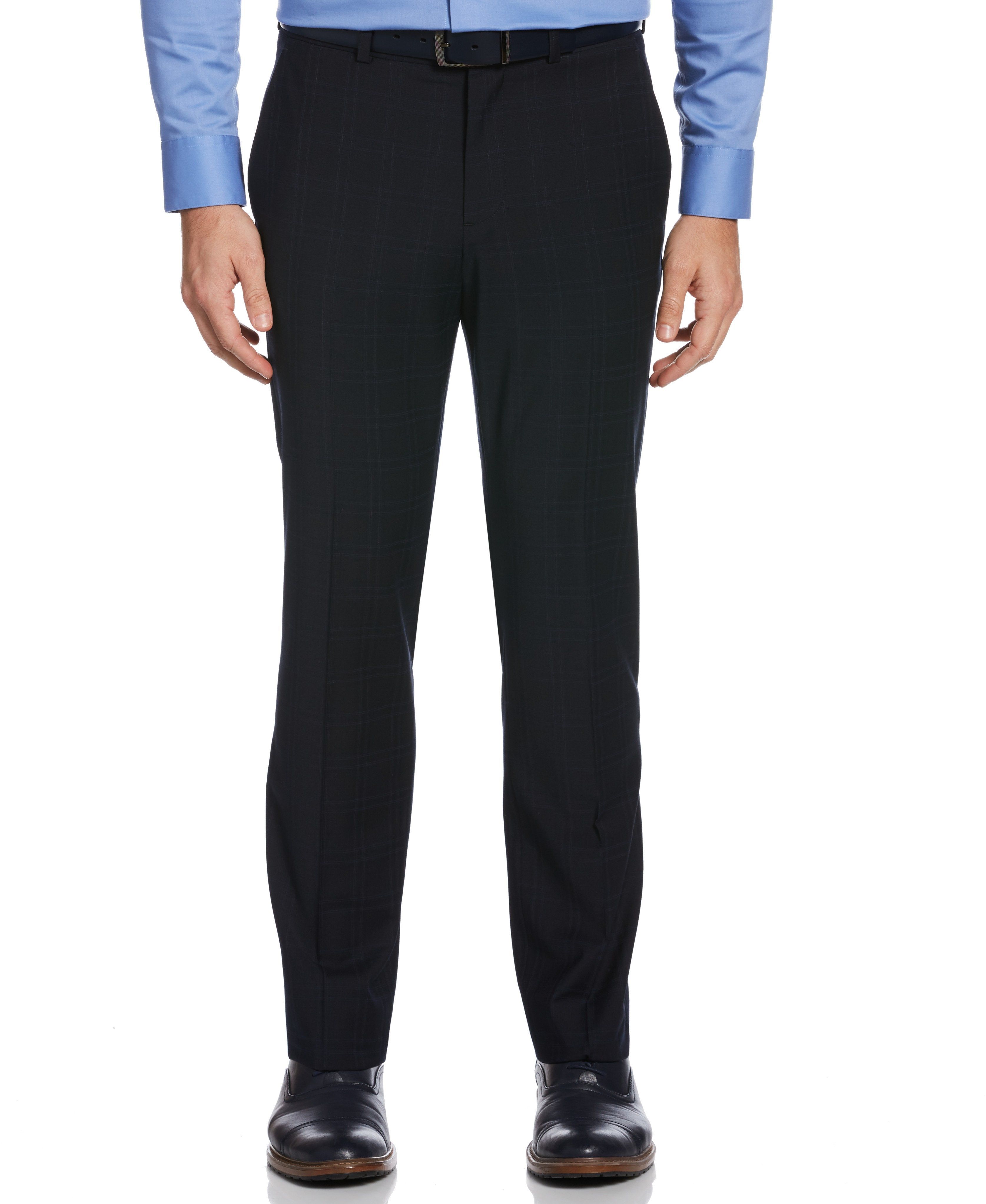 Slim Fit Wool Blend Plaid Suit Pant sold by Perry Ellis