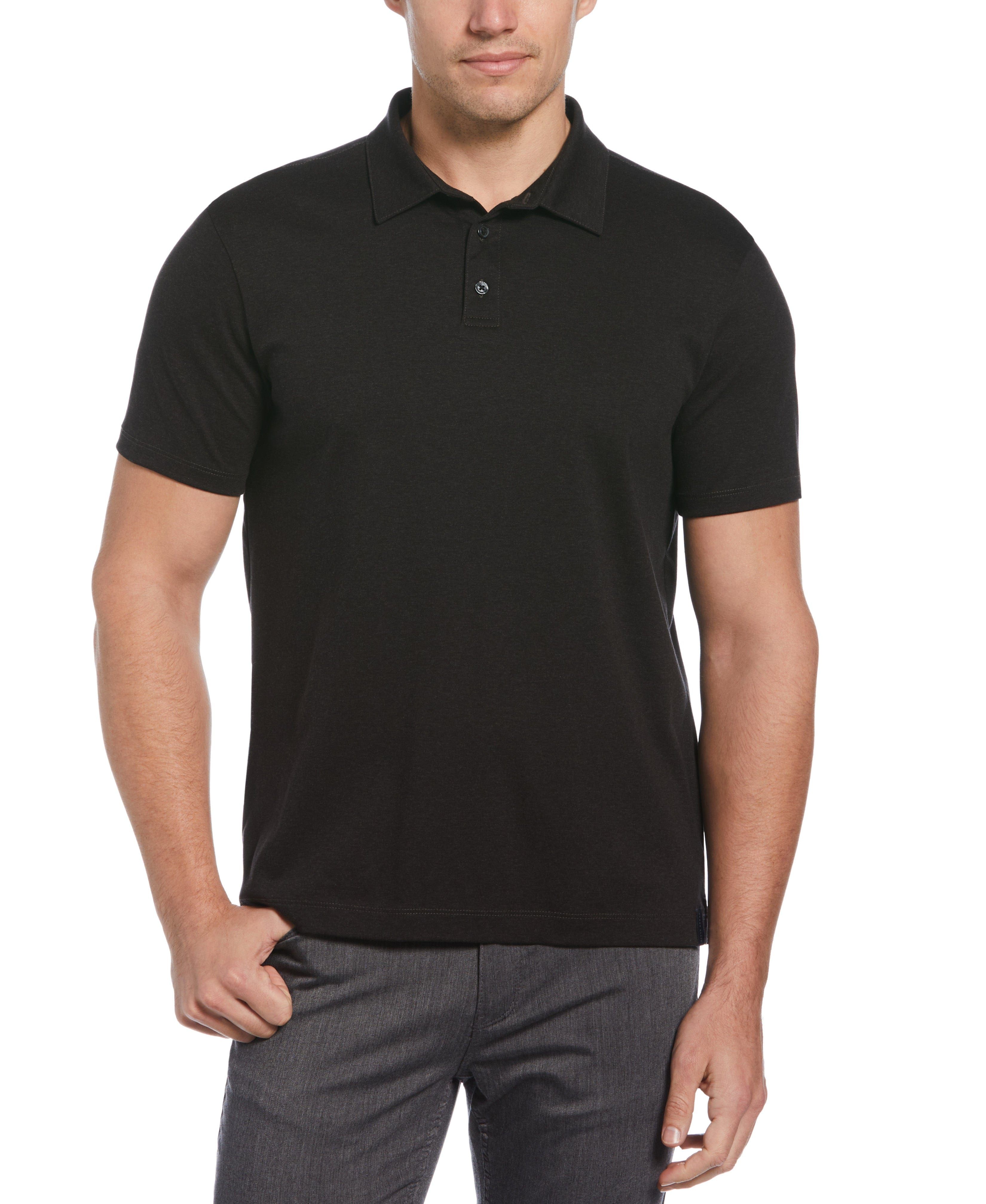 Smart Interlock Solid Polo sold by Perry Ellis