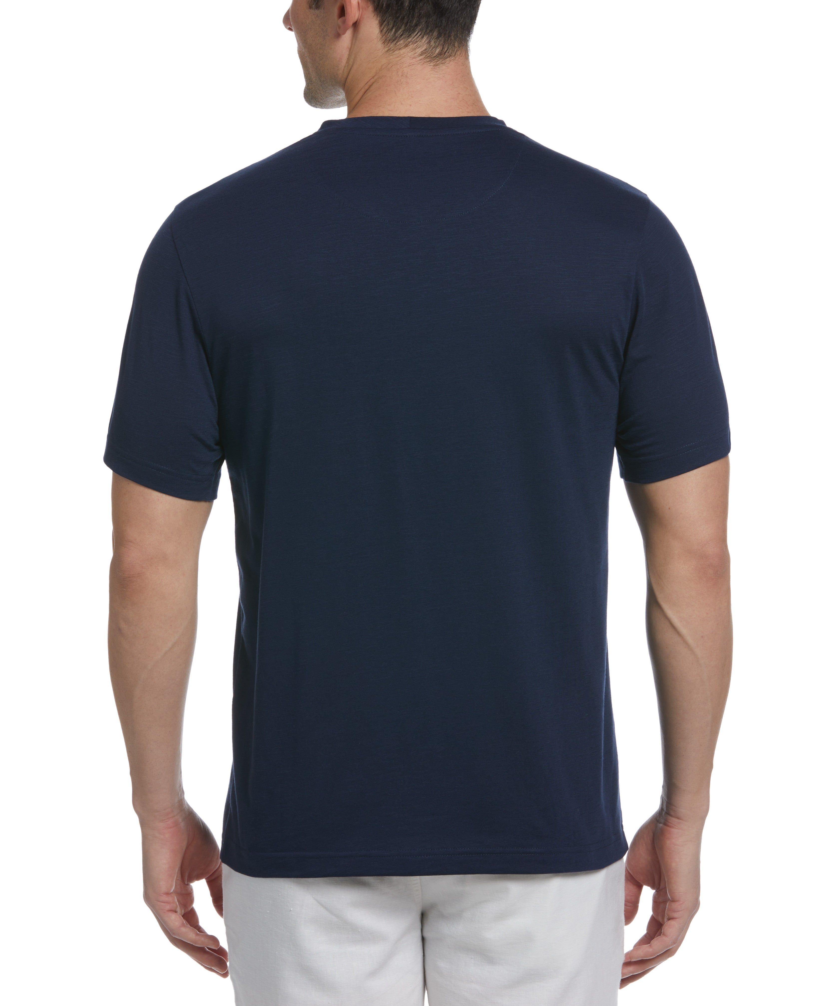 Cubavera™ Solid Slub V-Neck Tee sold by Perry Ellis product image thumbnail 2