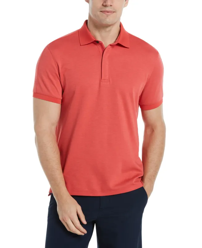 Big & Tall Hidden Zip Polo sold by Perry Ellis