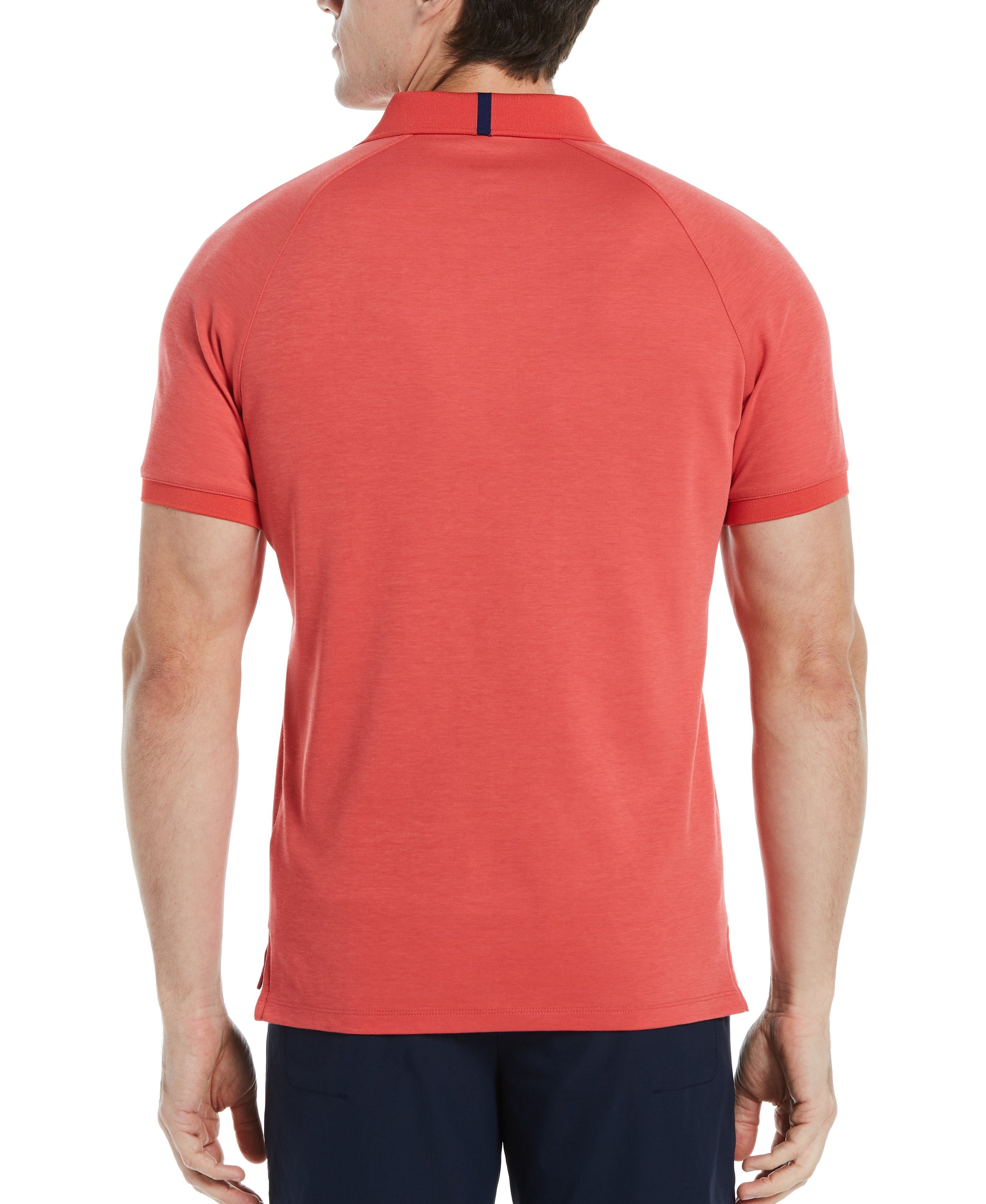 Big & Tall Hidden Zip Polo sold by Perry Ellis product image thumbnail 2