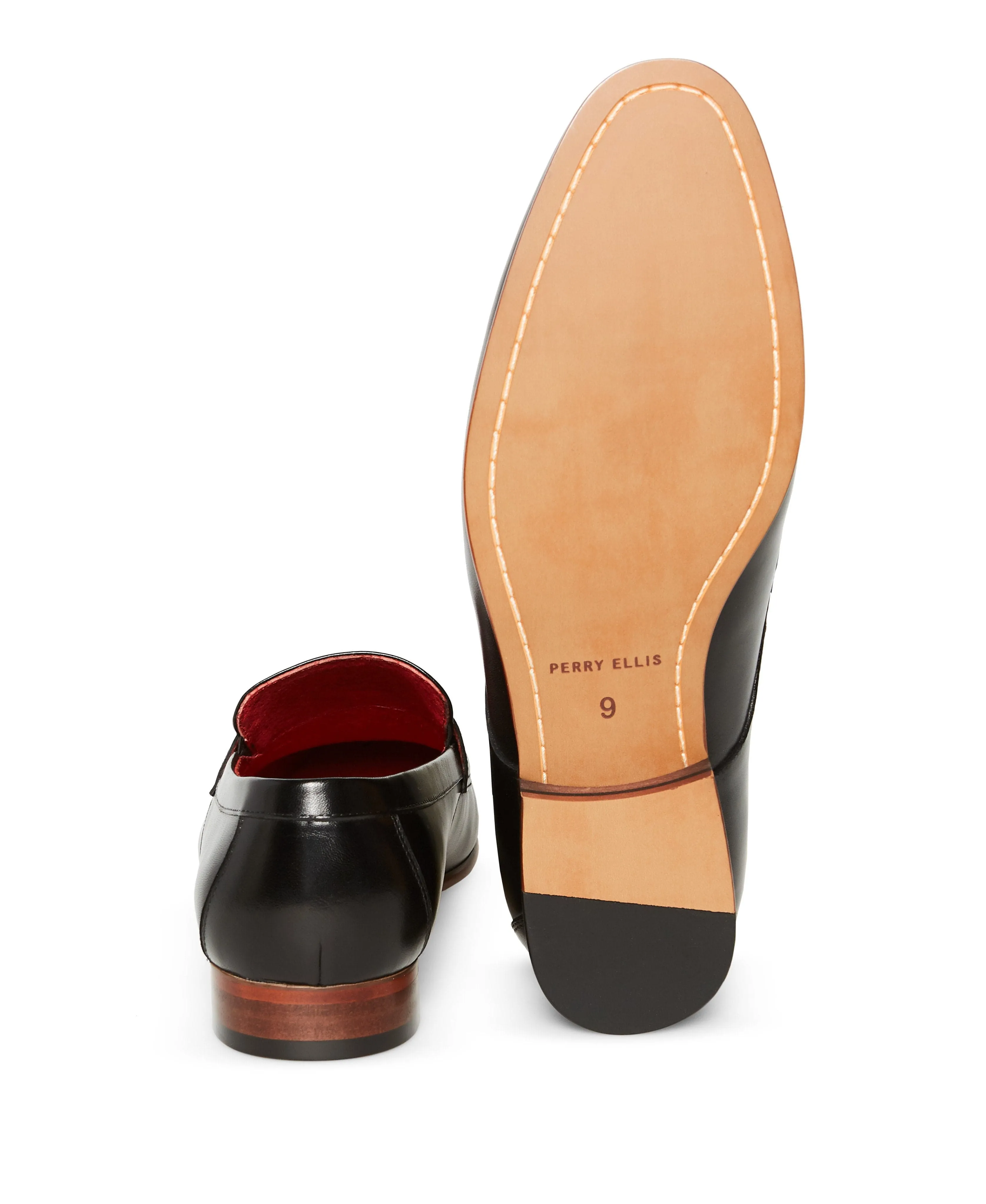 Leather Penny Loafer sold by Perry Ellis product image thumbnail 3