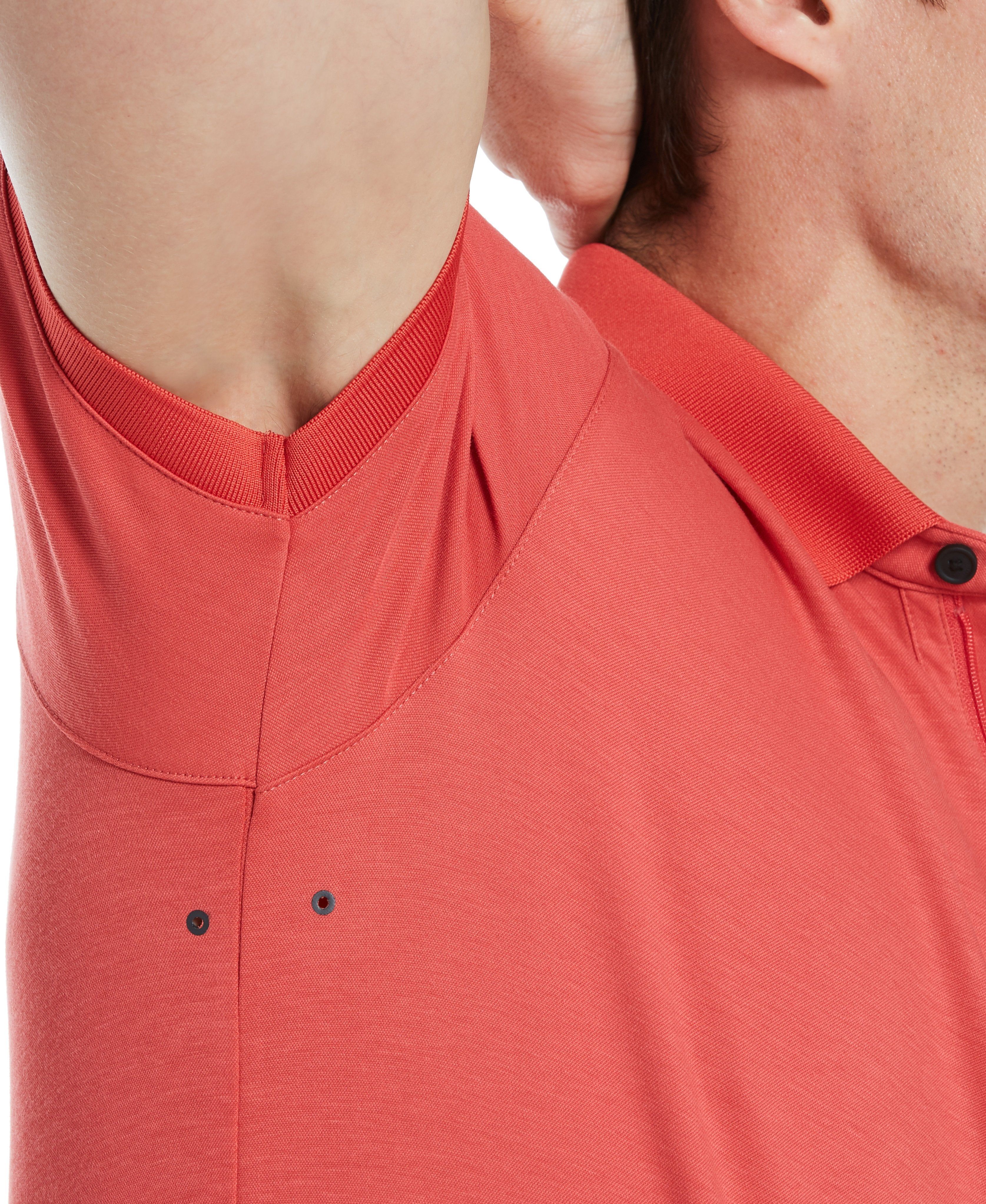 Big & Tall Hidden Zip Polo sold by Perry Ellis product image thumbnail 5