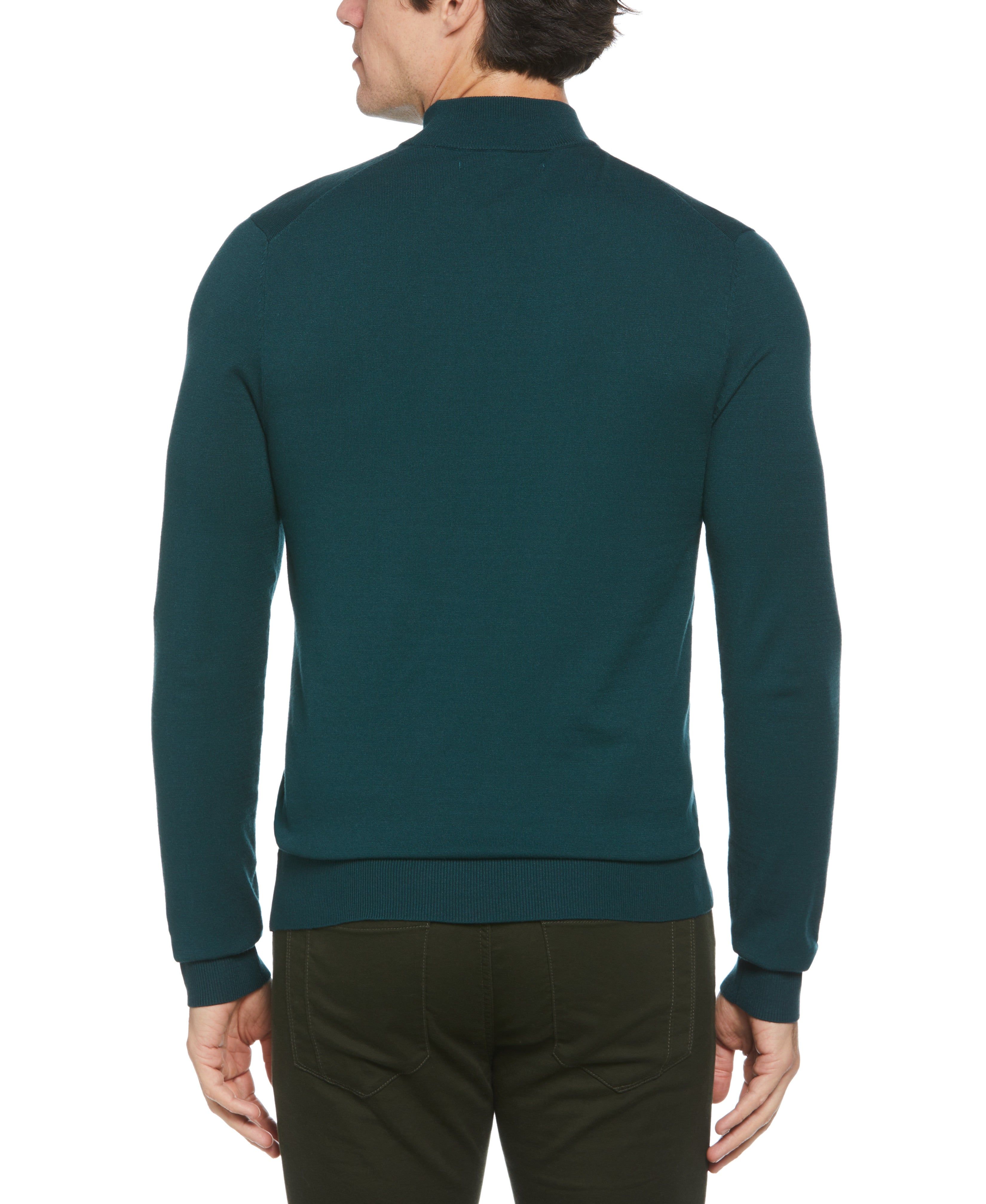 Tech Mock Neck Pullover Sweater sold by Perry Ellis product image thumbnail 2