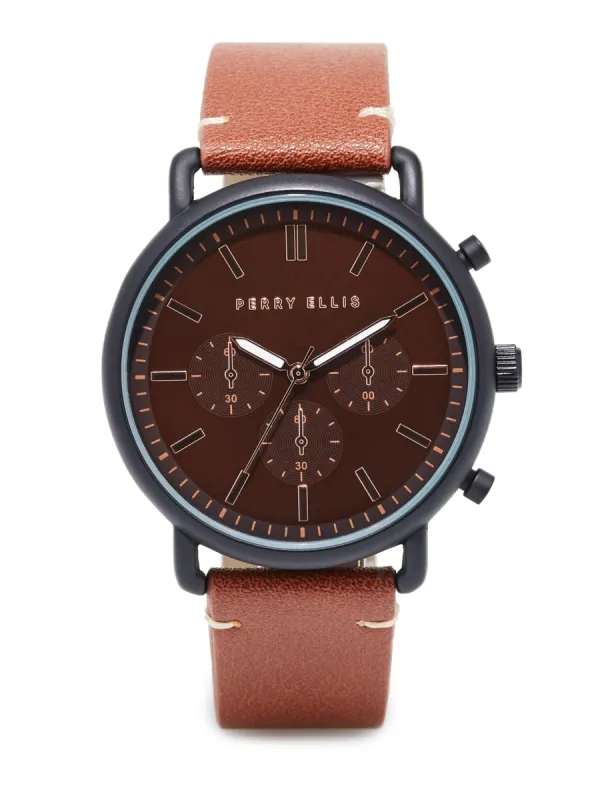 Perry Ellis Portfolio Casual Brown Watch sold by Perry Ellis