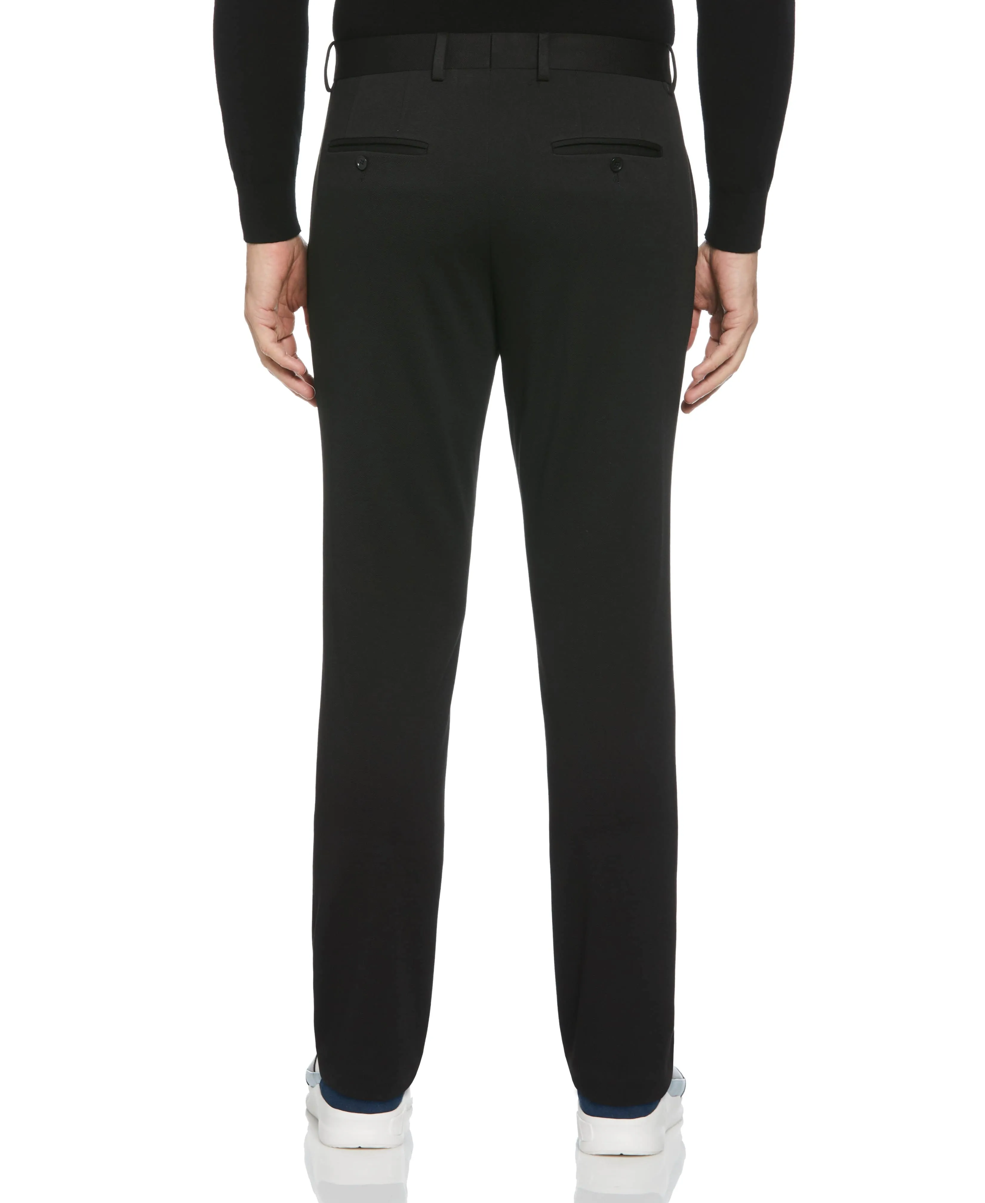 Very Slim Fit Solid Smart Knit Suit Pant sold by Perry Ellis product image thumbnail 2