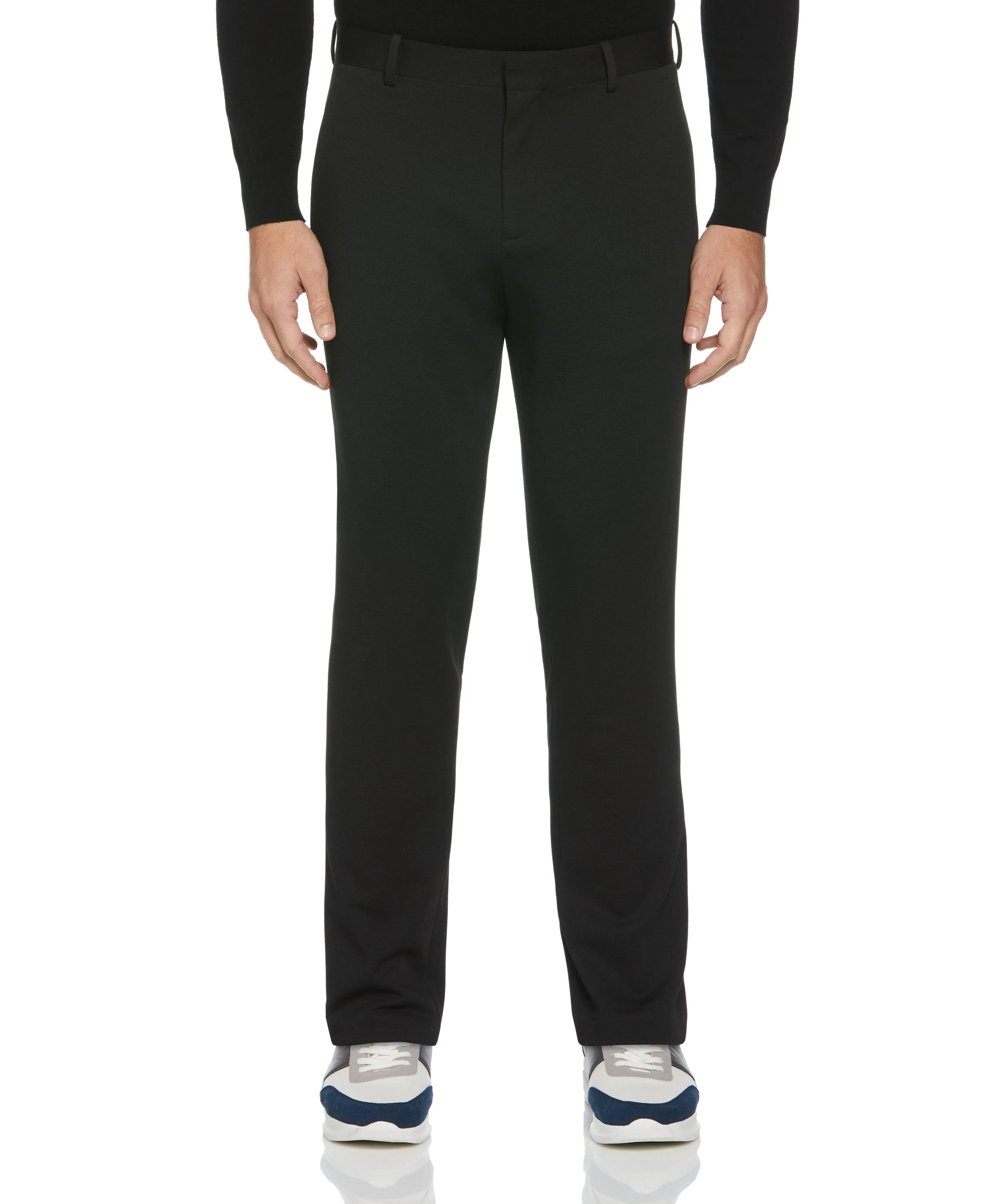 Very Slim Fit Solid Smart Knit Suit Pant sold by Perry Ellis