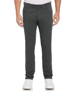 Very Slim Fit 5-Pocket Twill Stretch Pant sold by Perry Ellis