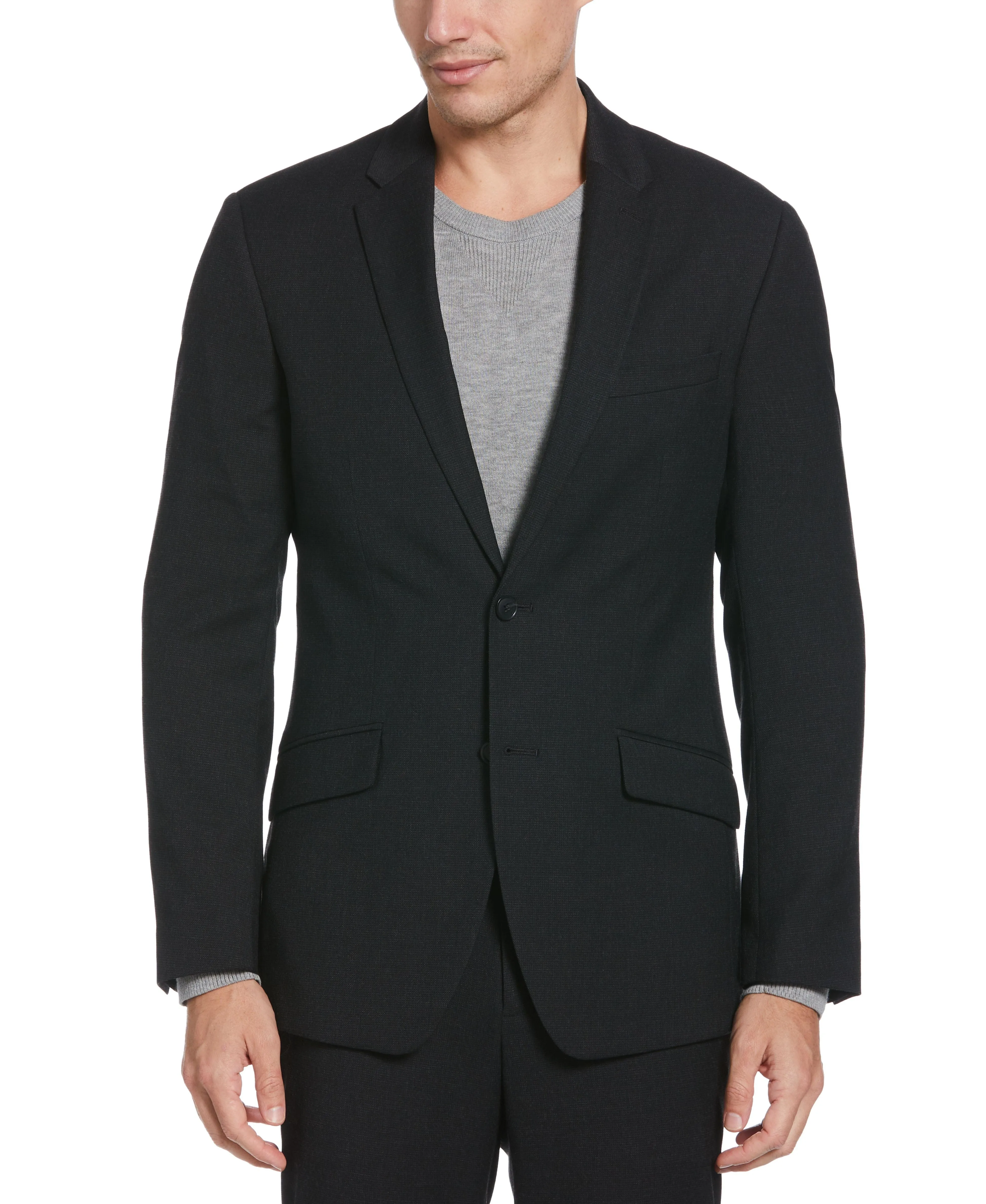 Slim Fit Black Washable Suit sold by Perry Ellis product image thumbnail 3