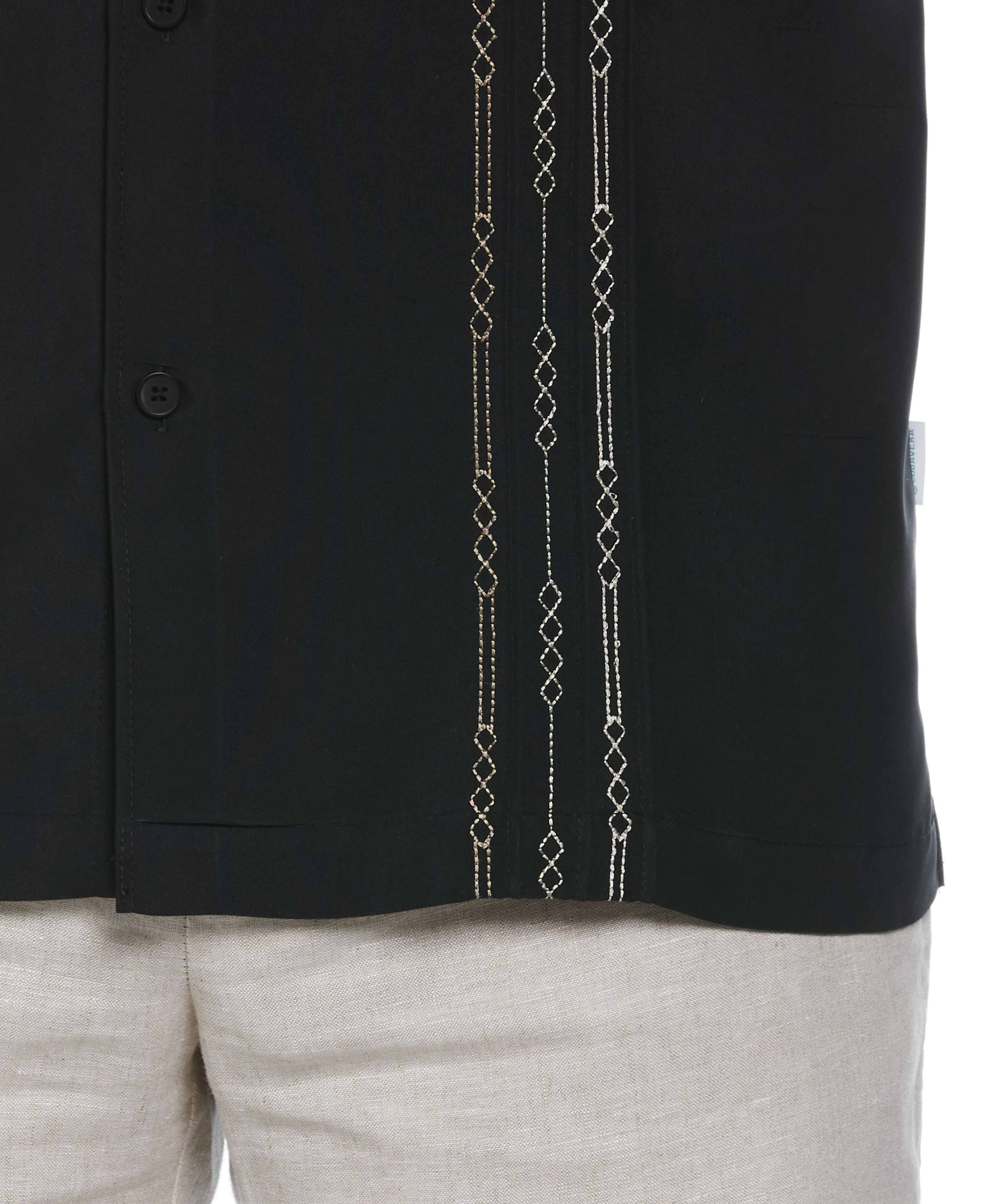 Cubavera™ Geo Stitched Pintuck Shirt sold by Perry Ellis product image thumbnail 4