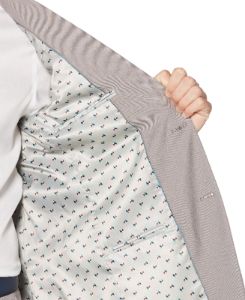 2 Piece Slim Fit Solid Beige Suit sold by Perry Ellis
