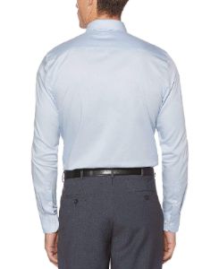 Slim Fit Non-Iron Solid Dress Shirt sold by Perry Ellis