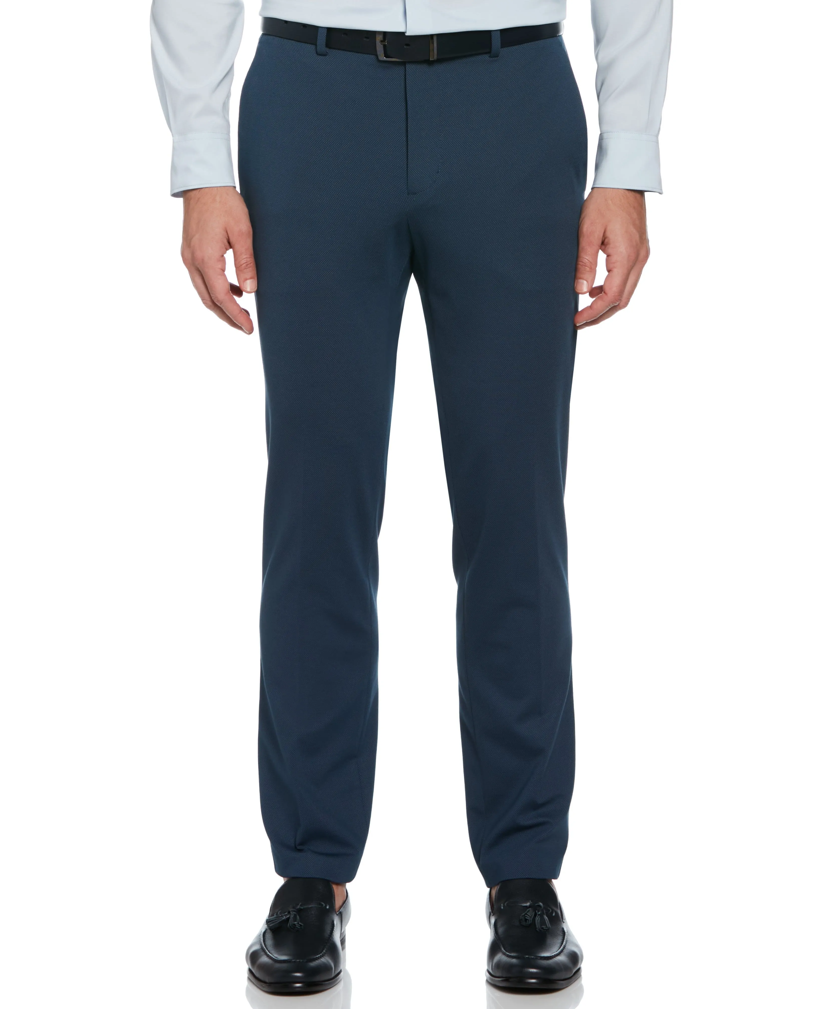 Slim Fit Pindot Stretch Knit Suit Pant sold by Perry Ellis