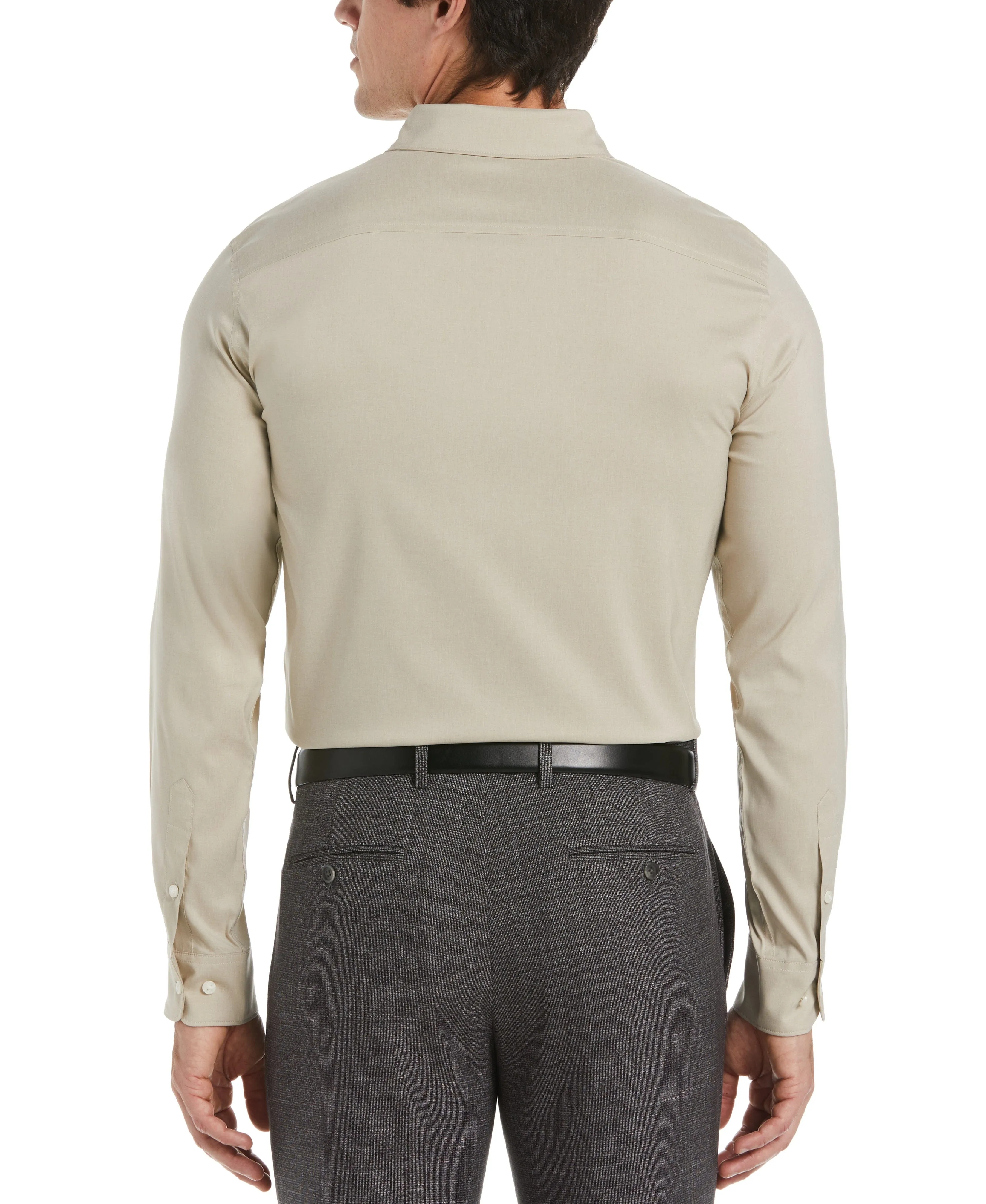 Tall Total Stretch Slim Fit Heather Shirt sold by Perry Ellis product image thumbnail 2