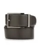 Wavy Black Leather Belt sold by Perry Ellis