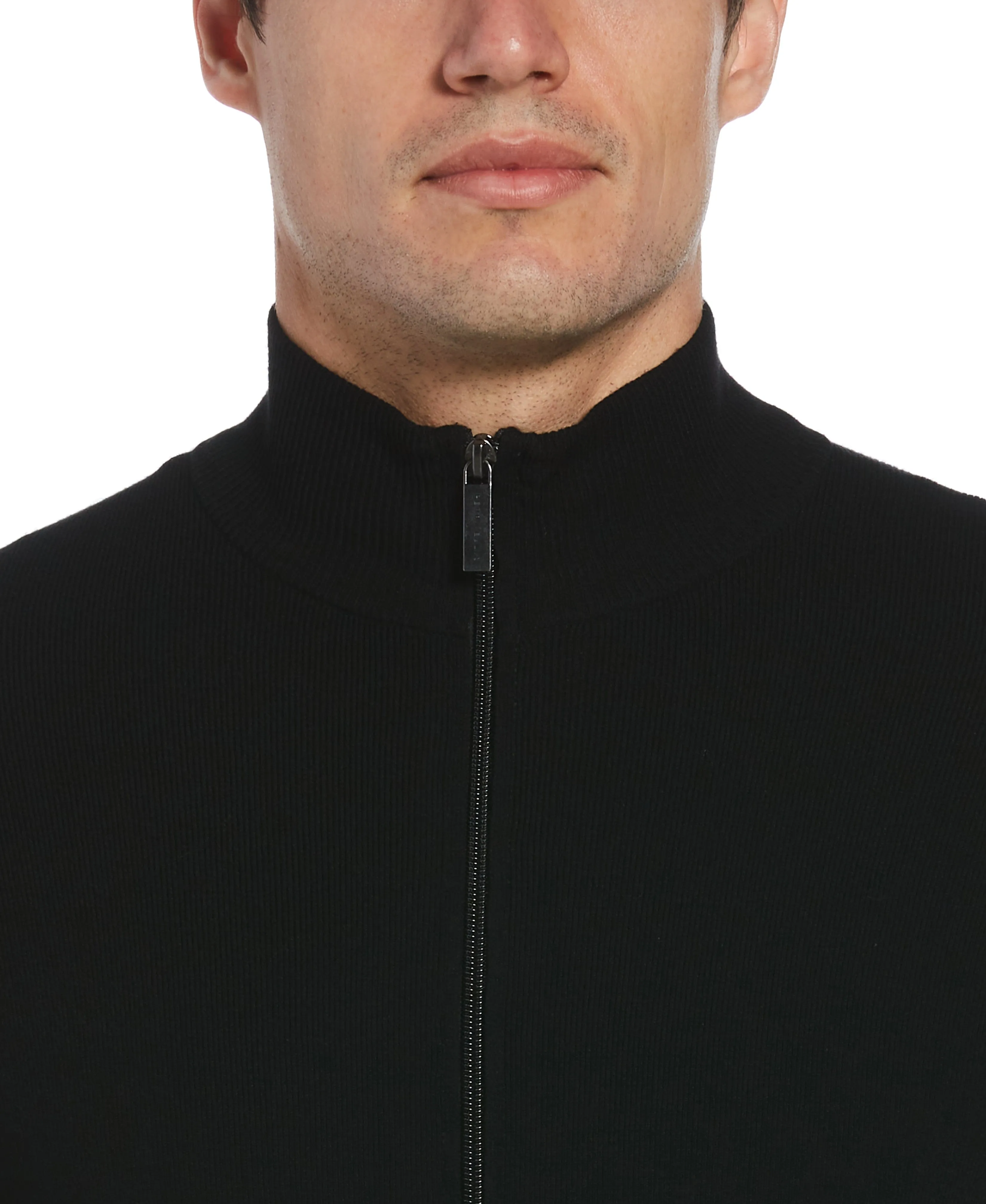 Tech Knit Jacket sold by Perry Ellis product image thumbnail 3