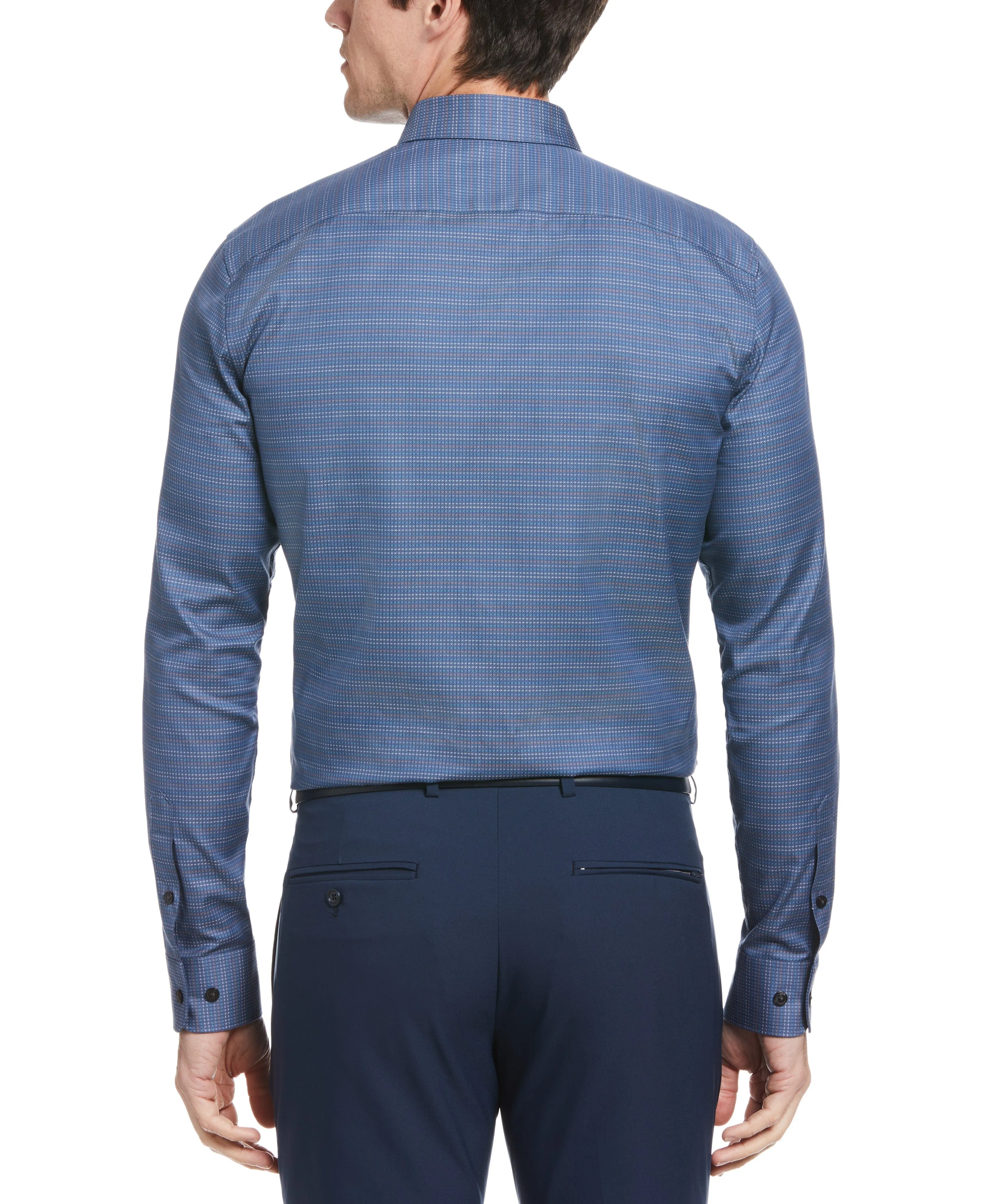 Cotton Dobby Multicolor Dress Shirt sold by Perry Ellis product image thumbnail 2