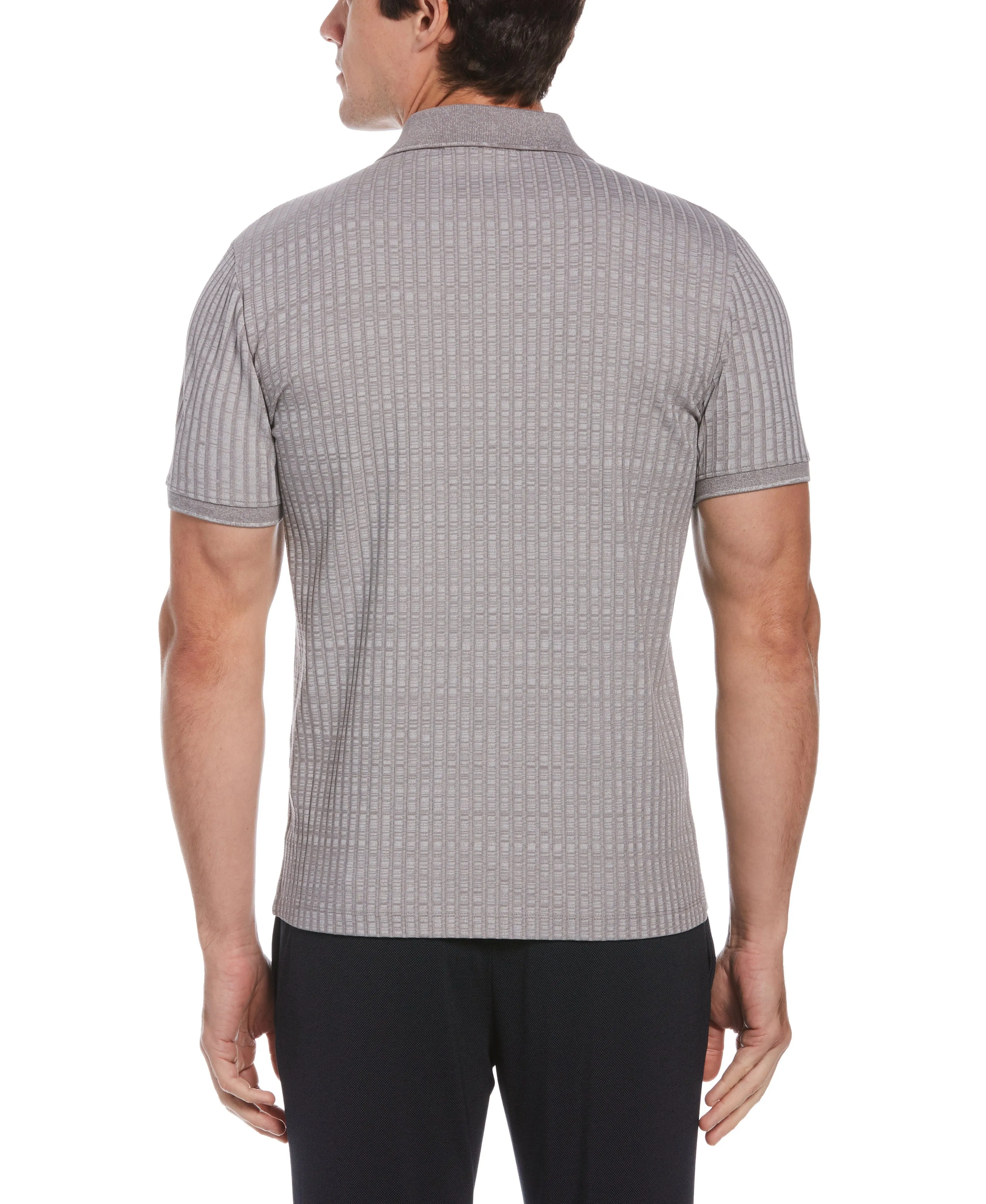 Quarter Zip Ribbed Polo sold by Perry Ellis product image thumbnail 2