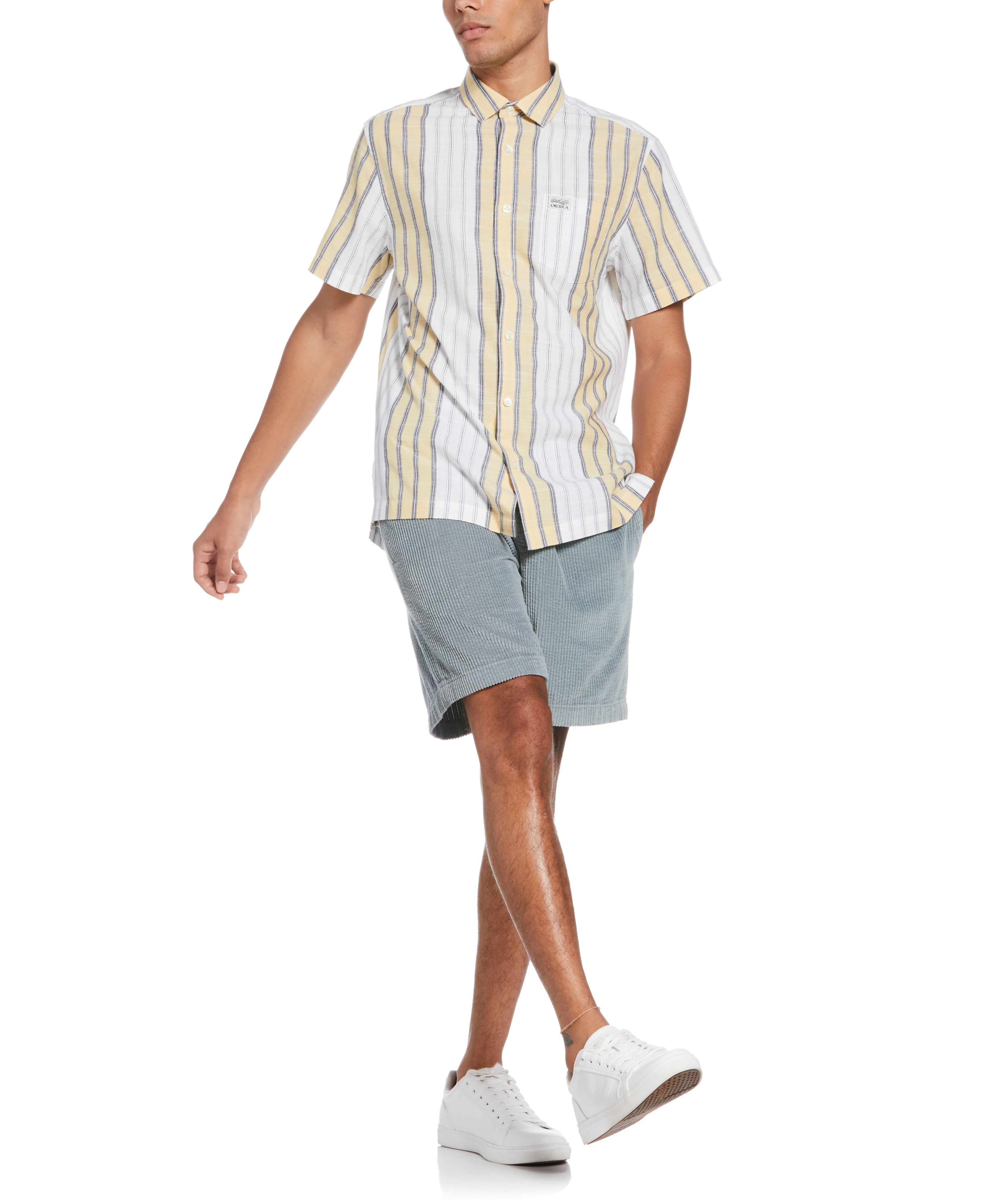 Plaid Striped Shirt sold by Perry Ellis product image thumbnail 3