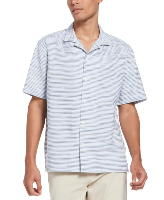 Seersucker Camp Shirt sold by Perry Ellis