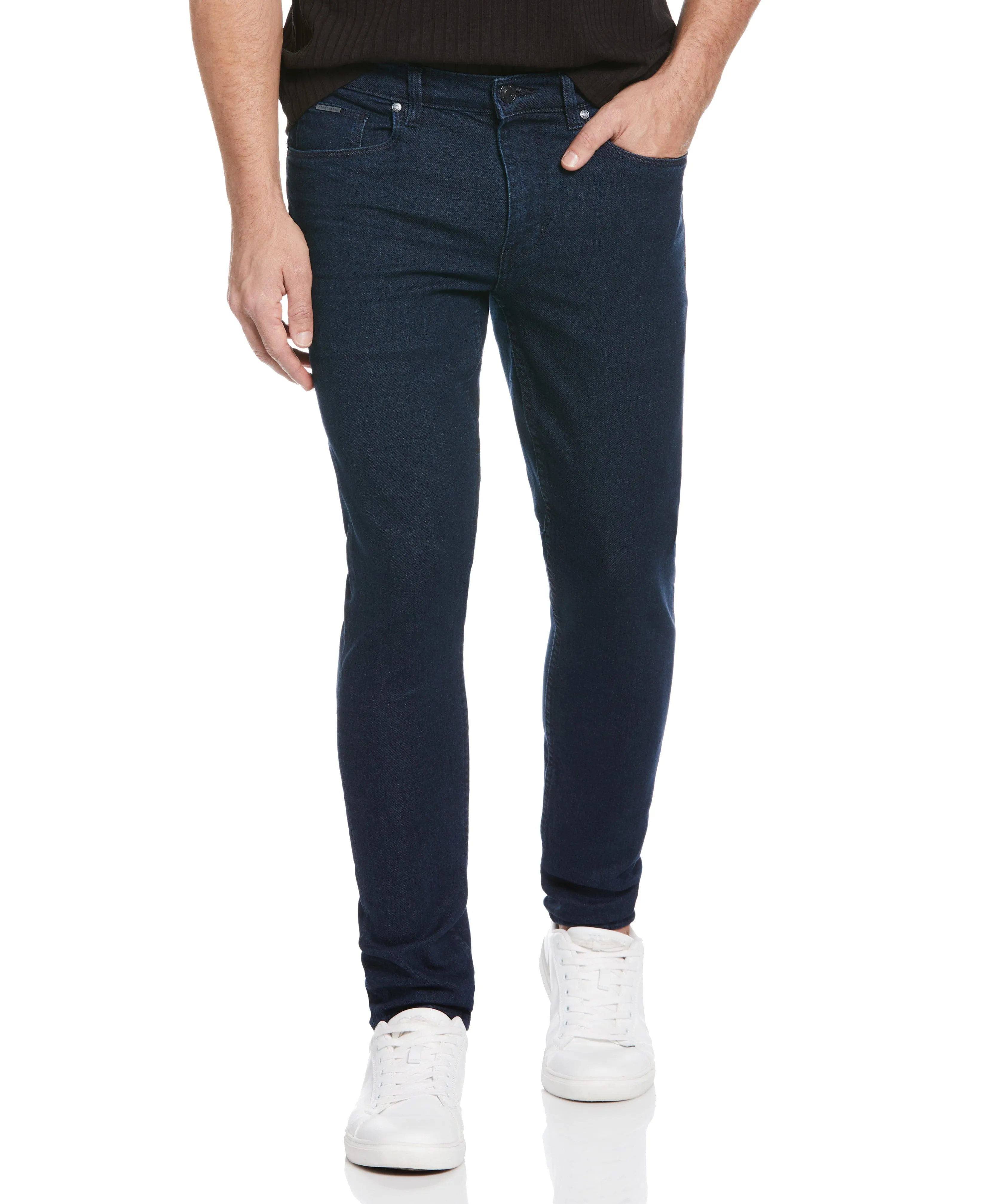 Recover™ Skinny Dark Indigo Denim Jeans sold by Perry Ellis