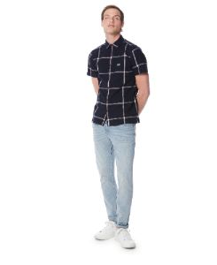 Slub Plaid Shirt sold by Perry Ellis