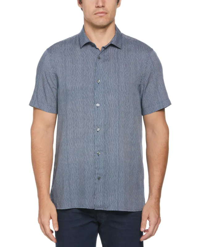 Soft Wavy Line Shirt made by Perry Ellis