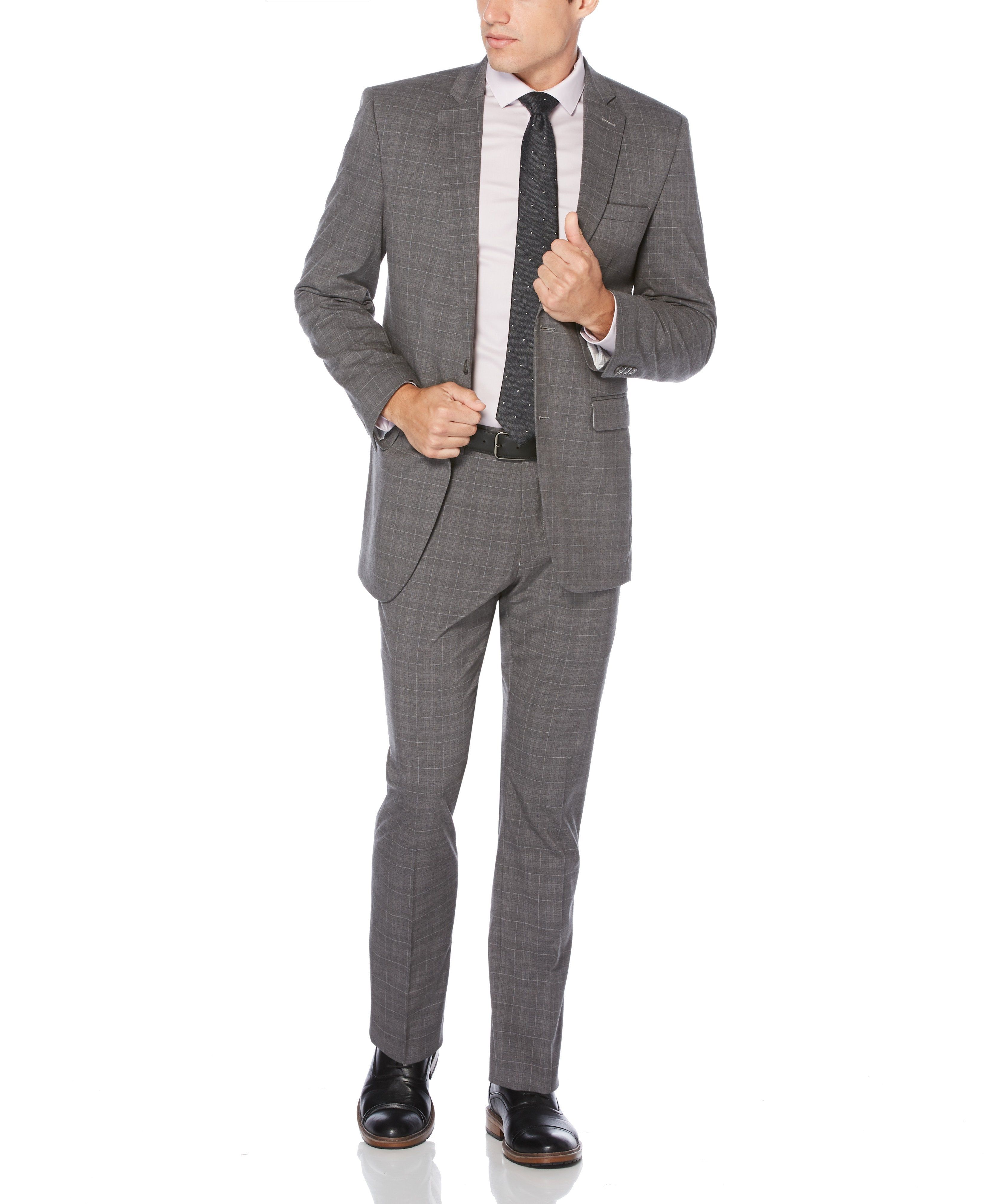 2 Piece Medium Gray Suit sold by Perry Ellis product image thumbnail 5