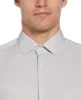 Slim Fit Total Stretch Square Microprint Dress Shirt sold by Perry Ellis