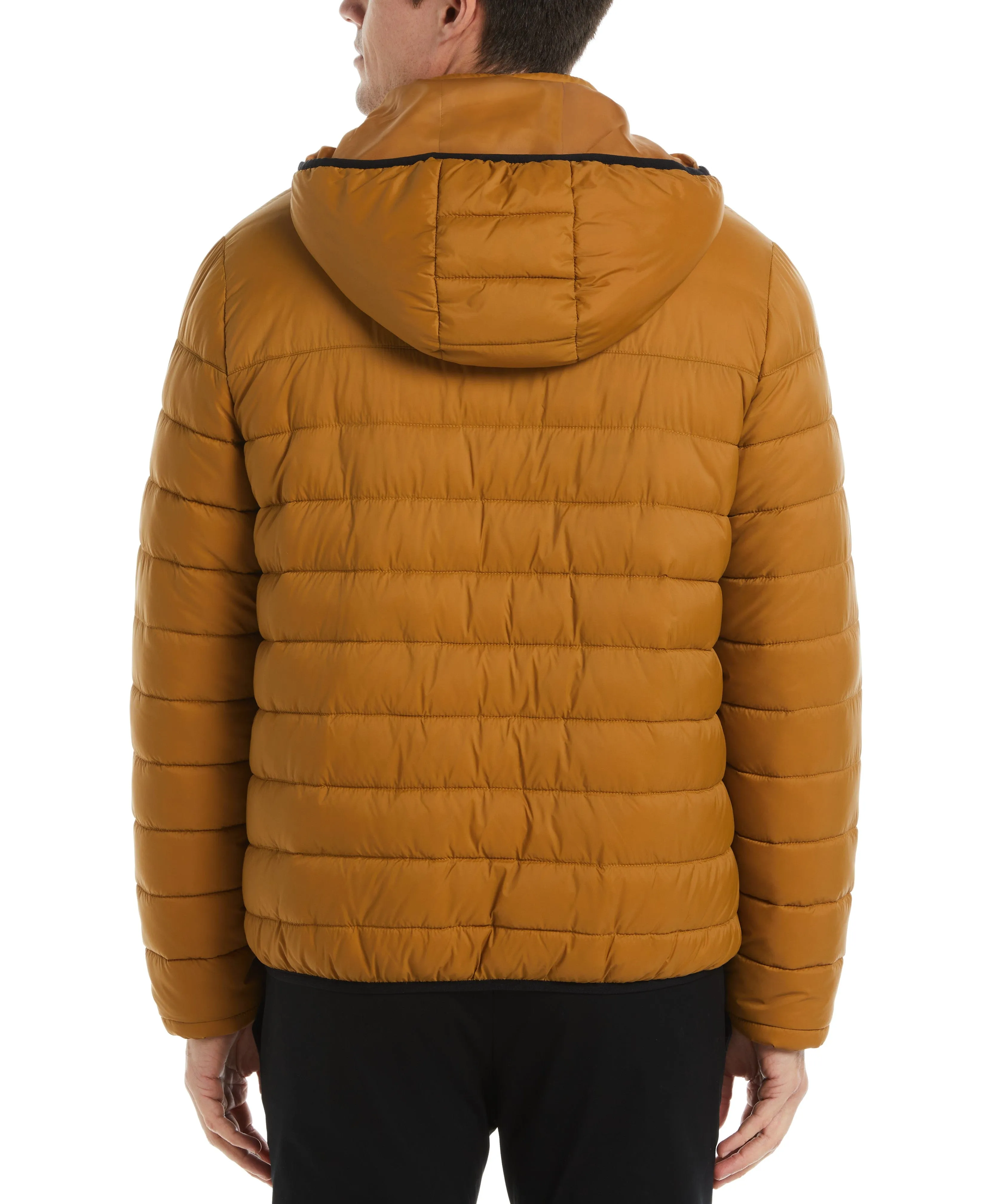 Lightweight Hooded Puffer Jacket sold by Perry Ellis product image thumbnail 2