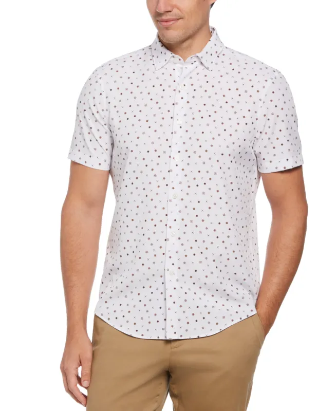 Slim Fit Foulard Print Shirt sold by Perry Ellis