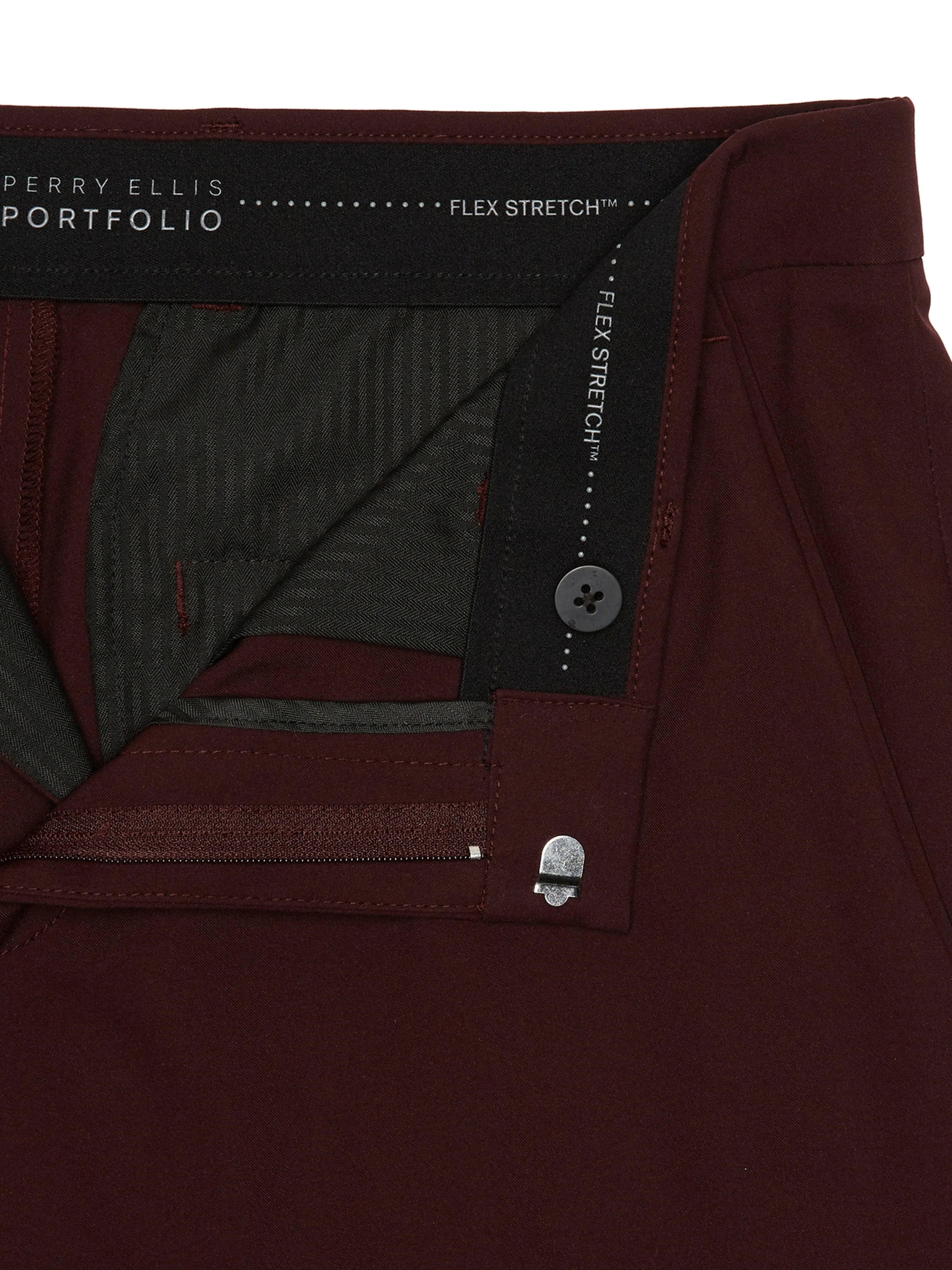 Very Slim Fit Tech Portfolio Dress Pant sold by Perry Ellis product image thumbnail 4